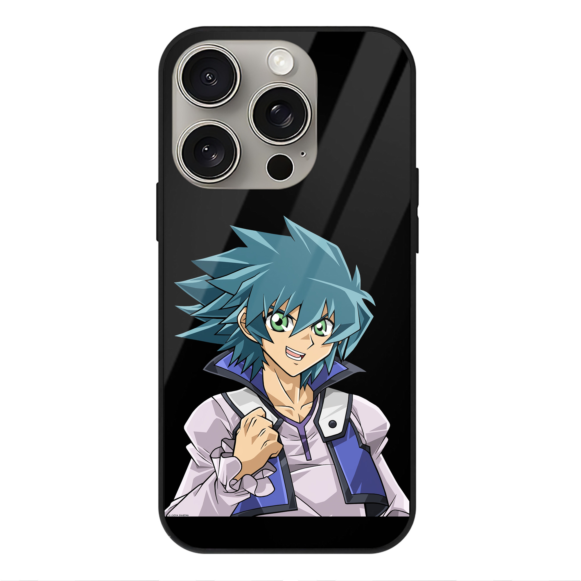 遊☆戯☆王 Yu-Gi-Oh! 【iPhone15Pro対応】スマホケース 耐衝撃＆黄変防止 背面ガラス