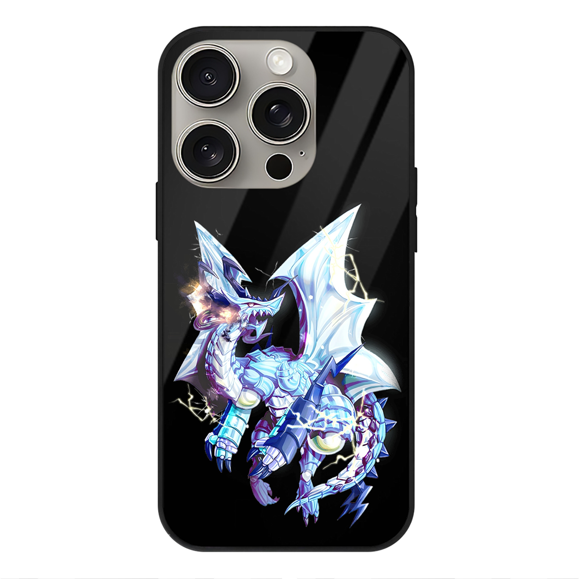 遊☆戯☆王 Yu-Gi-Oh! 【iPhone15Pro対応】スマホケース 耐衝撃＆黄変防止 背面ガラス