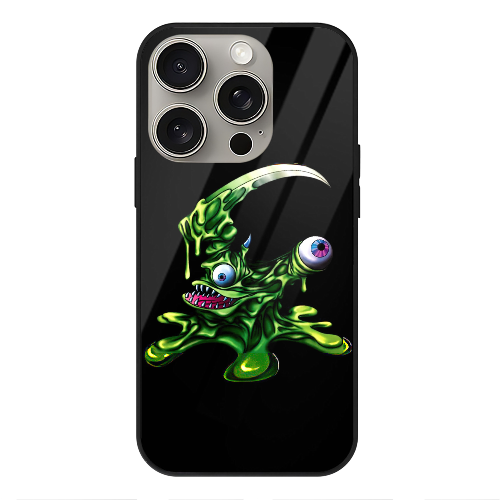 遊☆戯☆王 Yu-Gi-Oh! 【iPhone15Pro対応】スマホケース 耐衝撃＆黄変防止 背面ガラス