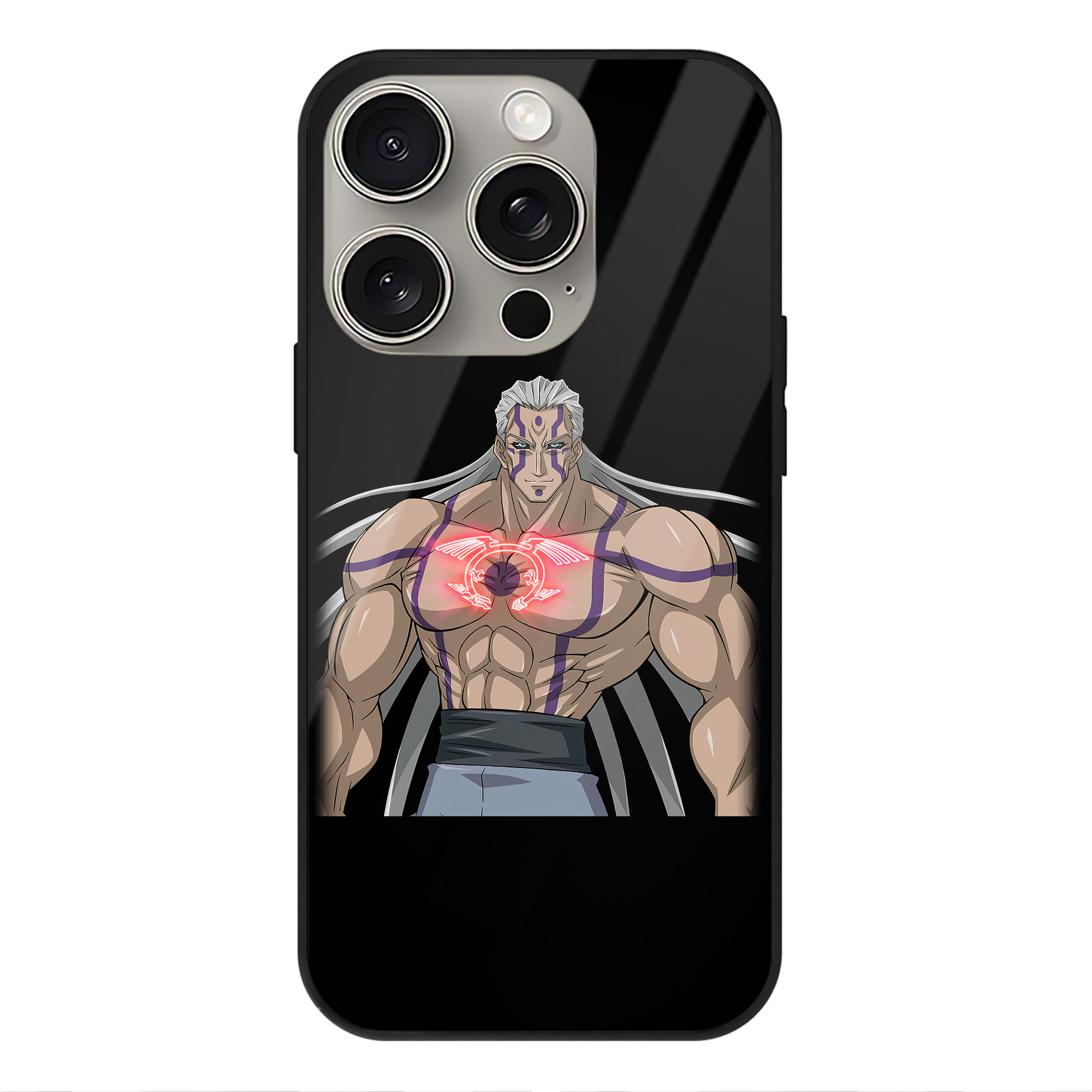 遊☆戯☆王 Yu-Gi-Oh! 【iPhone15Pro対応】スマホケース 耐衝撃＆黄変防止 背面ガラス