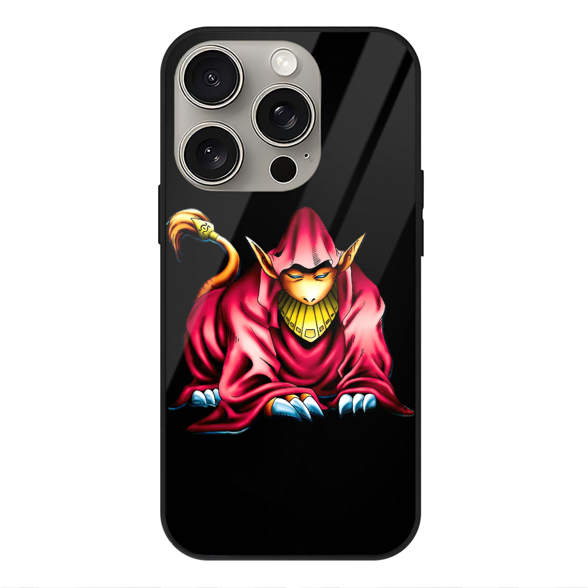 遊☆戯☆王 Yu-Gi-Oh! 【iPhone15Pro対応】スマホケース 耐衝撃＆黄変防止 背面ガラス