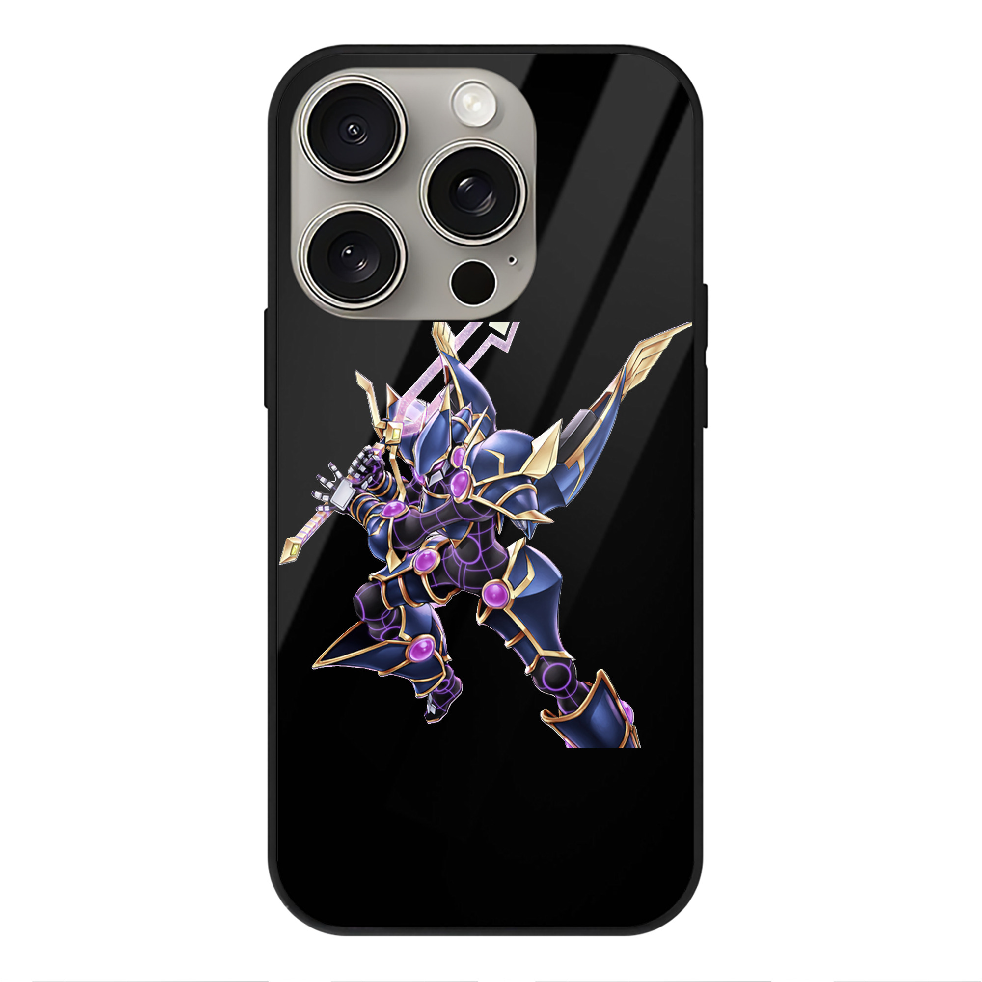 遊☆戯☆王 Yu-Gi-Oh! 【iPhone15Pro対応】スマホケース 耐衝撃＆黄変防止 背面ガラス