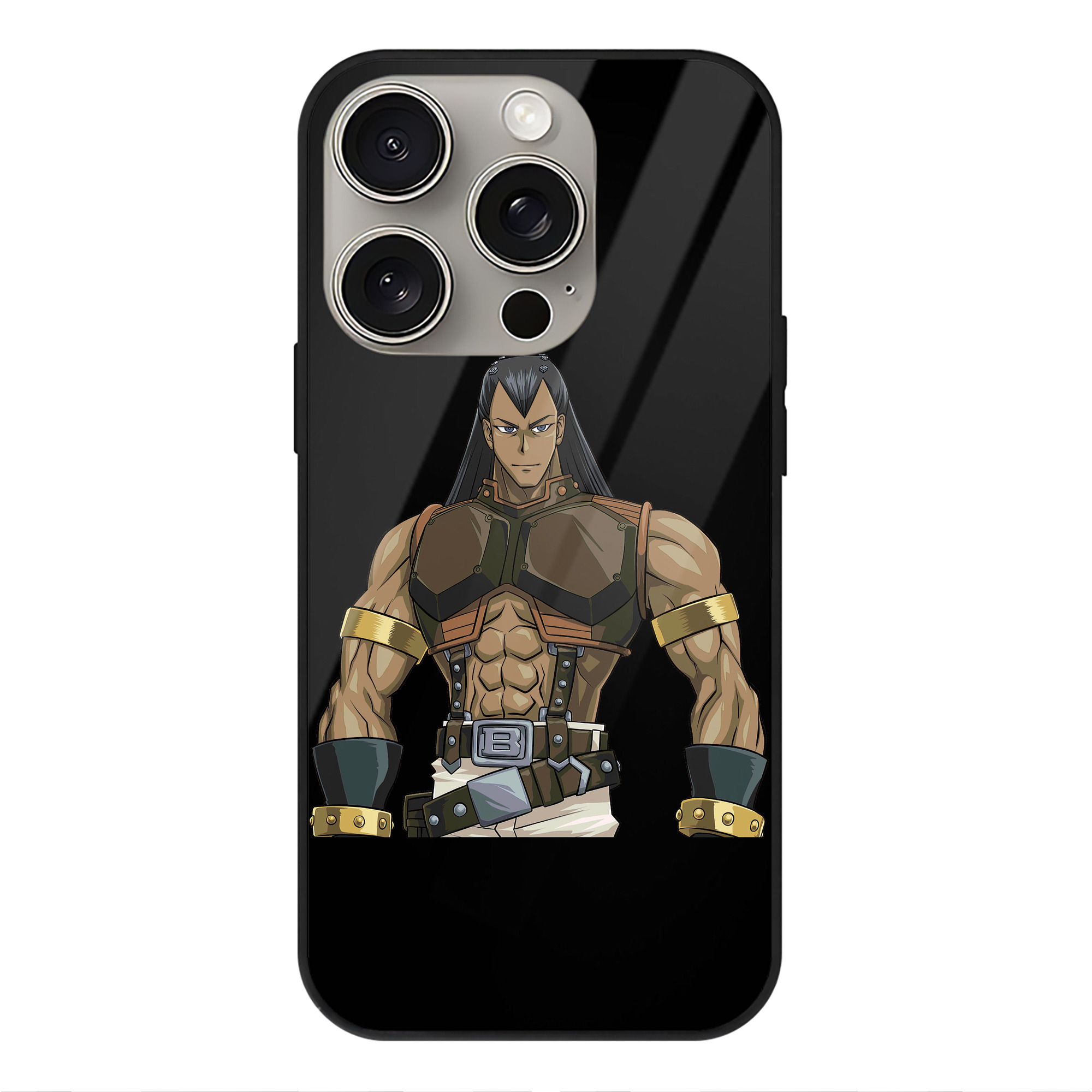 遊☆戯☆王 Yu-Gi-Oh! 【iPhone15Pro対応】スマホケース 耐衝撃＆黄変防止 背面ガラス