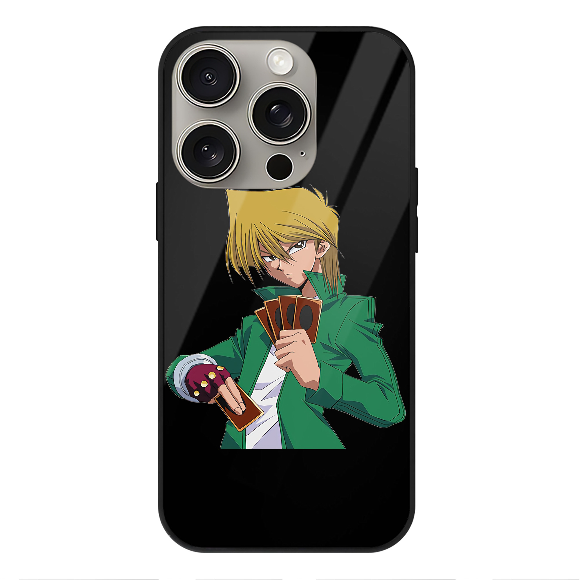 遊☆戯☆王 Yu-Gi-Oh! 【iPhone15Pro対応】スマホケース 耐衝撃＆黄変防止 背面ガラス