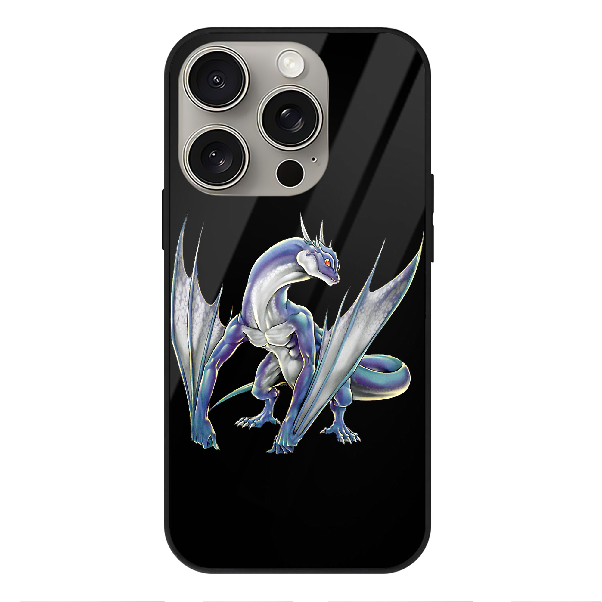 遊☆戯☆王 Yu-Gi-Oh! 【iPhone15Pro対応】スマホケース 耐衝撃＆黄変防止 背面ガラス