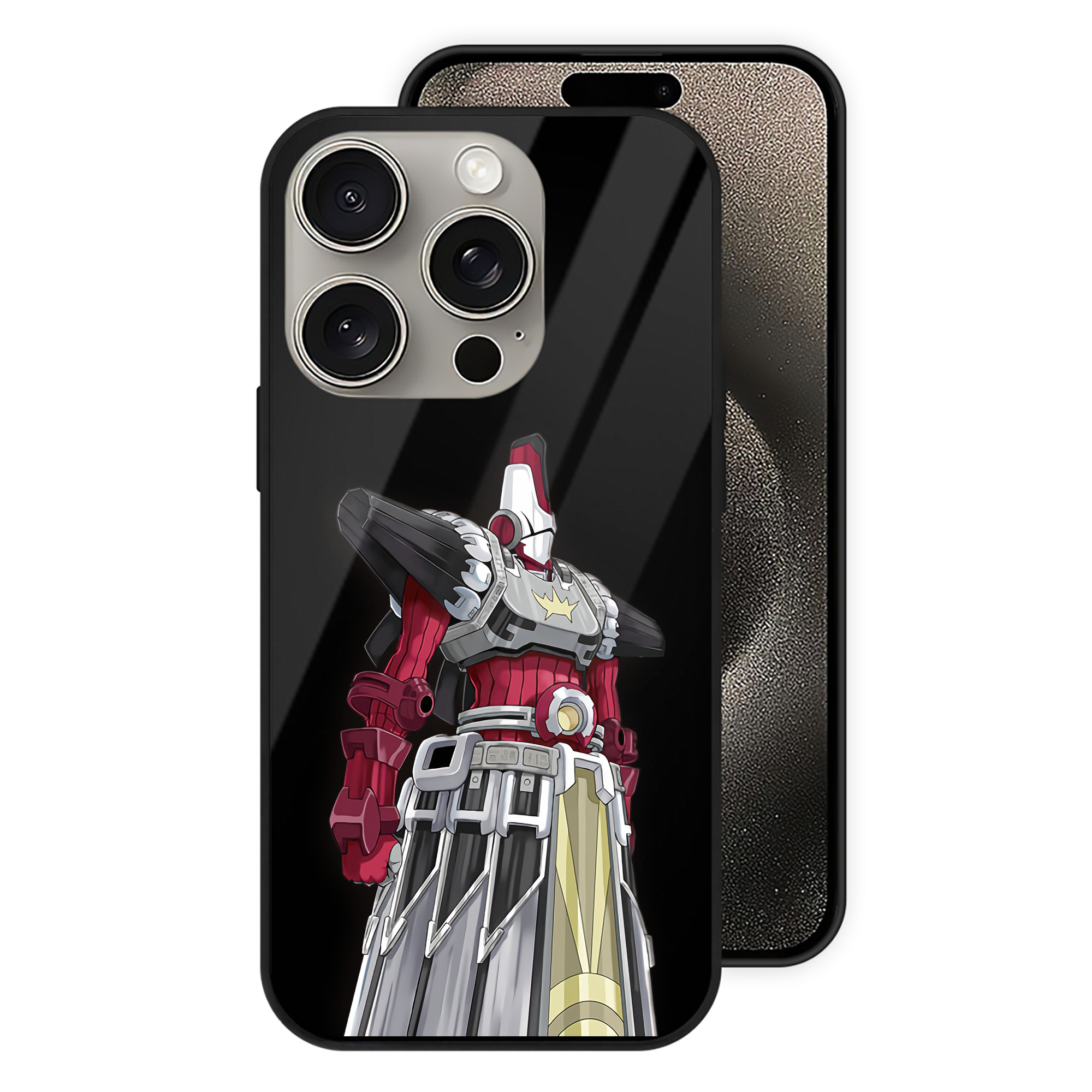（画像用） 遊☆戯☆王 Yu-Gi-Oh! 【iPhone15Pro対応】スマホケース 耐衝撃＆黄変防止 背面ガラス