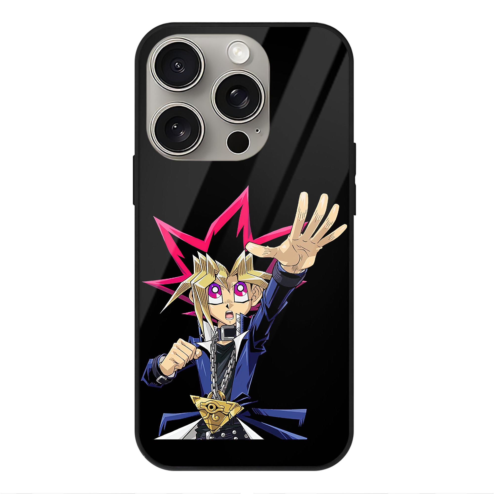 遊☆戯☆王 Yu-Gi-Oh! 【iPhone15Pro対応】スマホケース 耐衝撃&黄変防止 背面ガラス 遊☆戯☆王 Yu-Gi-Oh! 【iPhone15Pro対応】スマホケース 耐衝撃&黄変防止 背面ガラス