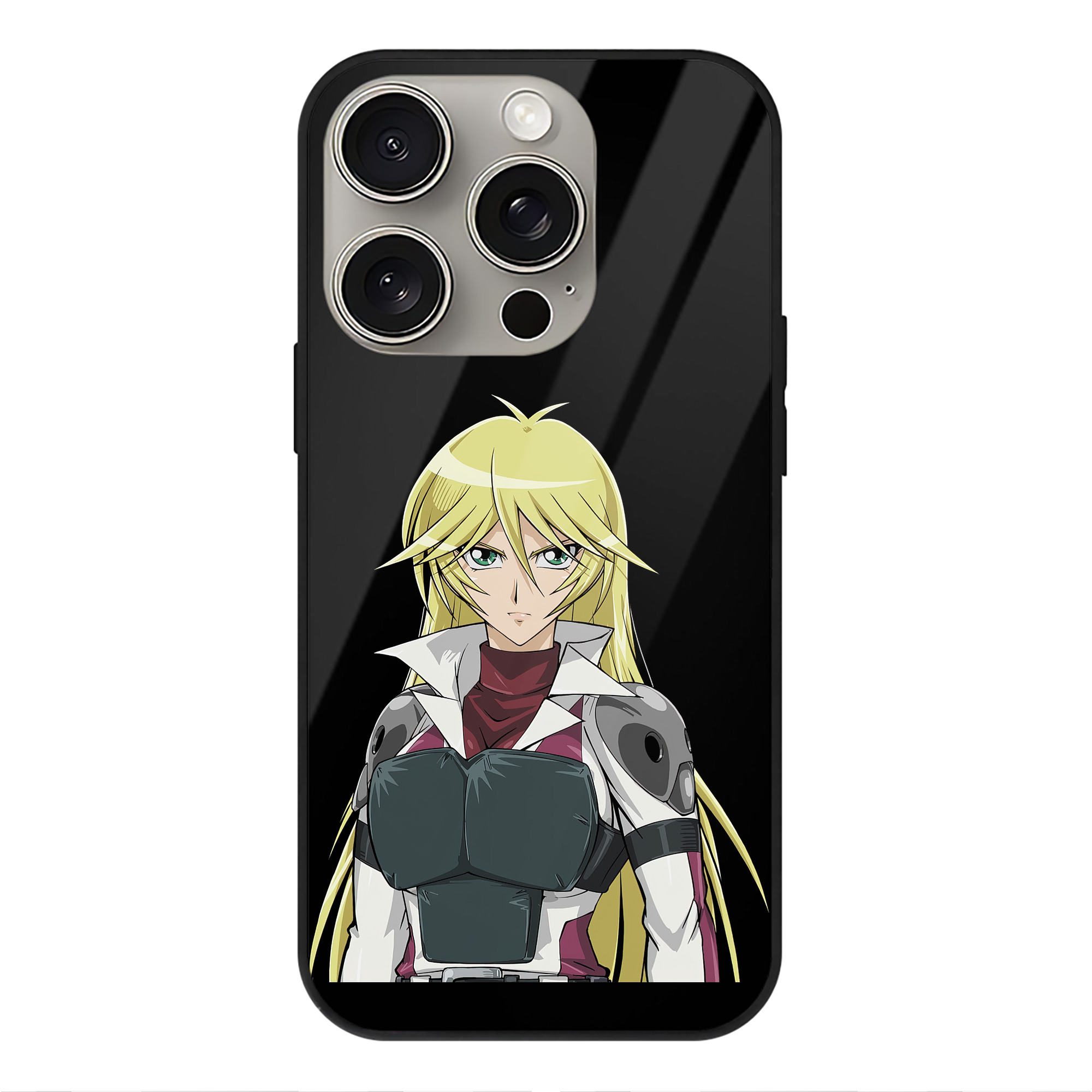 遊☆戯☆王 Yu-Gi-Oh! 【iPhone15Pro対応】スマホケース 耐衝撃＆黄変防止 背面ガラス