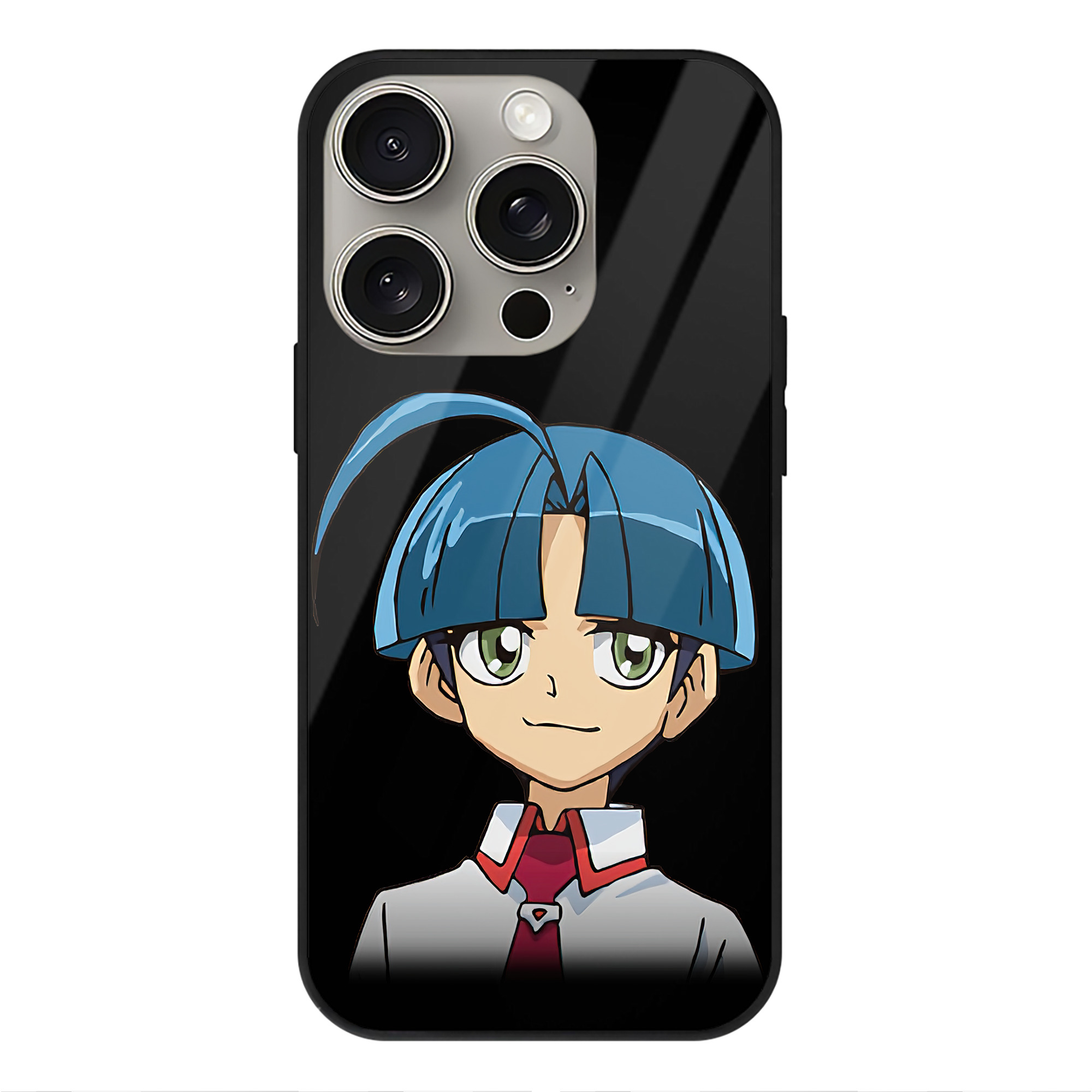 遊☆戯☆王 Yu-Gi-Oh! 【iPhone15Pro対応】スマホケース 耐衝撃＆黄変防止 背面ガラス