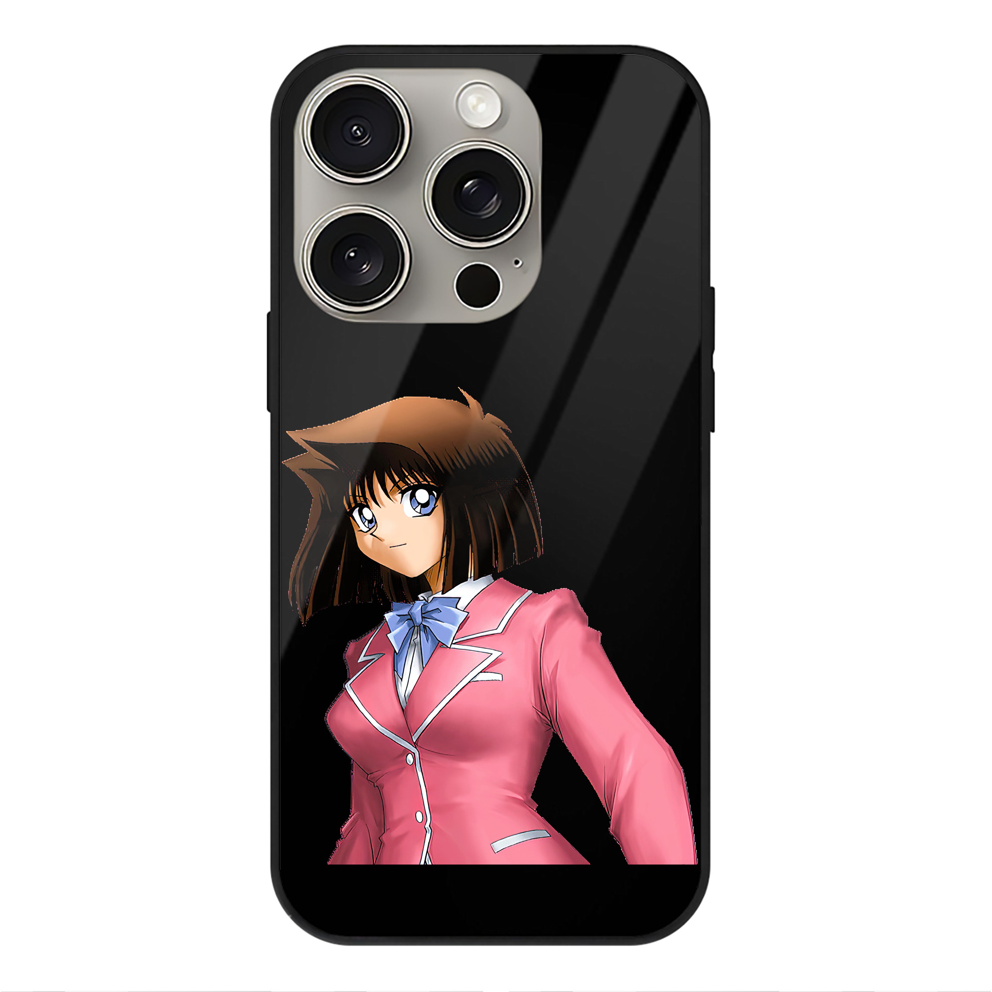 遊☆戯☆王 Yu-Gi-Oh! 【iPhone15Pro対応】スマホケース 耐衝撃＆黄変防止 背面ガラス