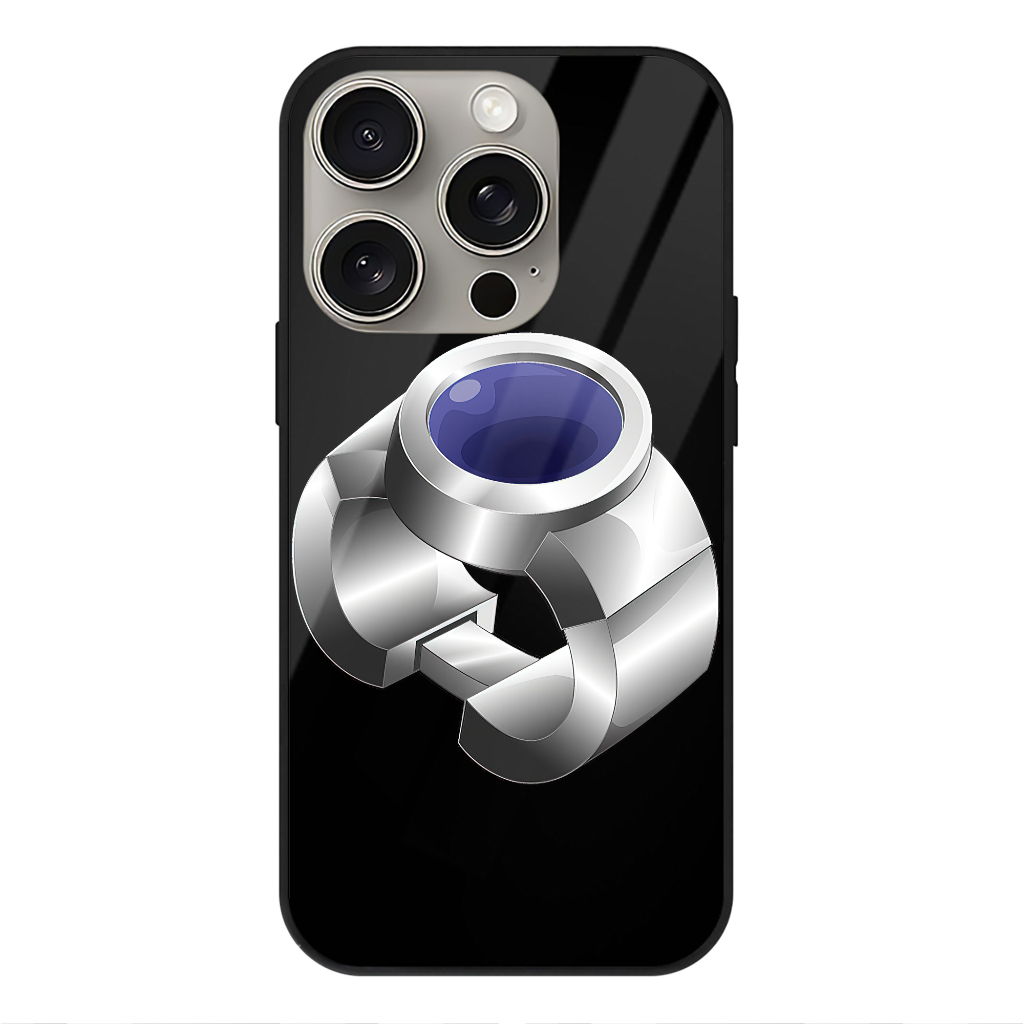 遊☆戯☆王 Yu-Gi-Oh! 【iPhone15Pro対応】スマホケース 耐衝撃＆黄変防止 背面ガラス