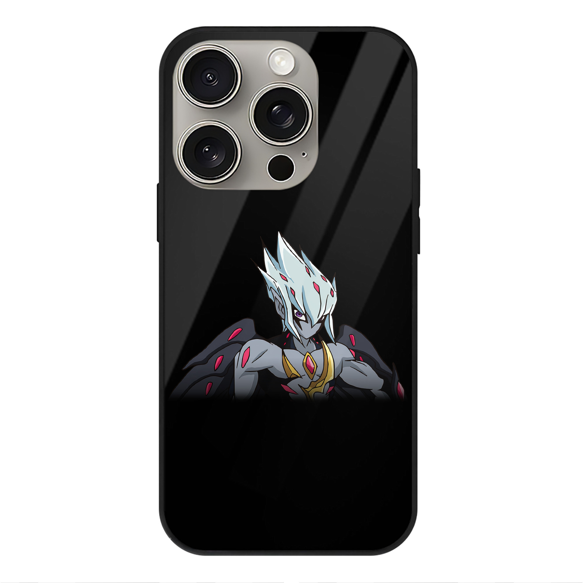 遊☆戯☆王 Yu-Gi-Oh! 【iPhone15Pro対応】スマホケース 耐衝撃＆黄変防止 背面ガラス