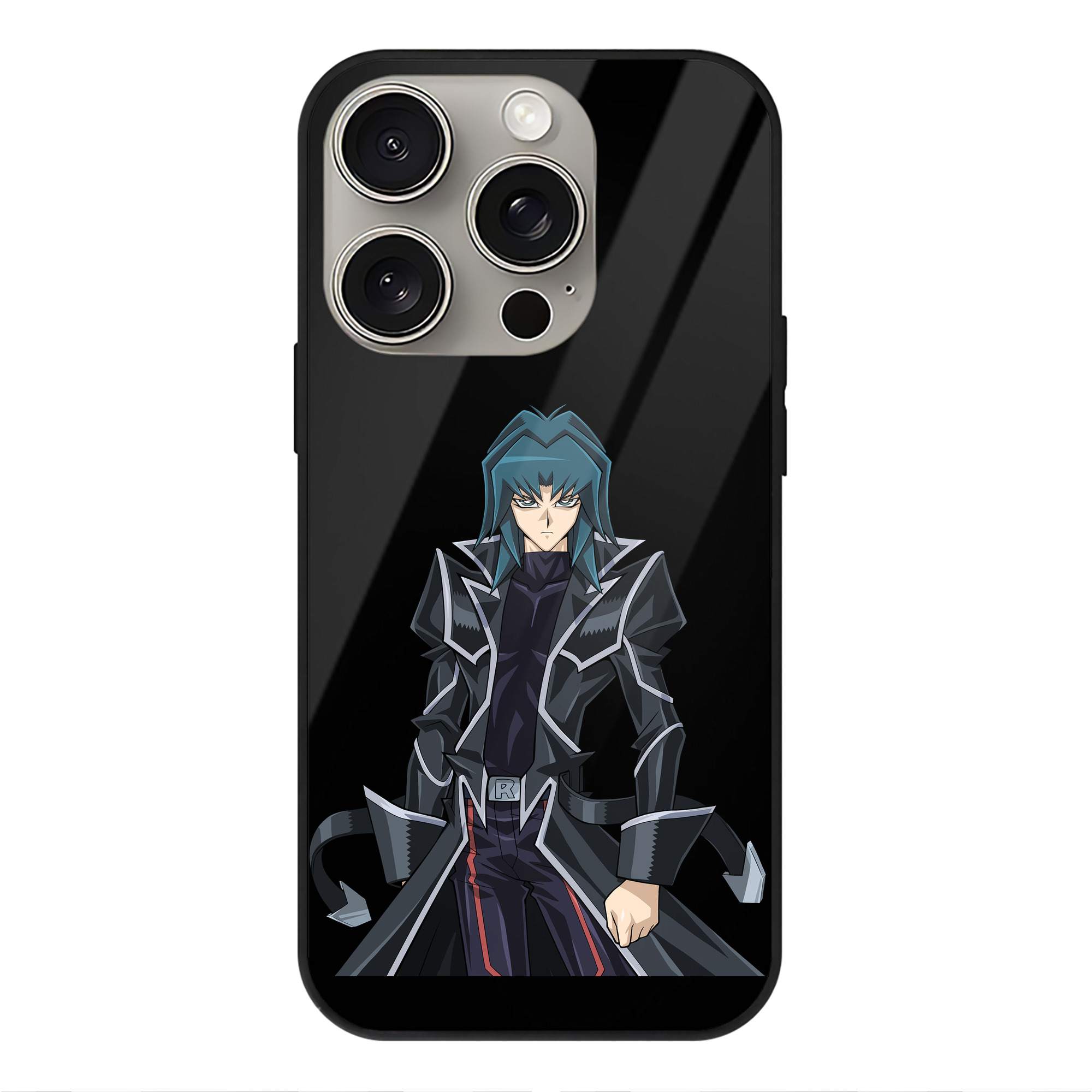 遊☆戯☆王 Yu-Gi-Oh! 【iPhone15Pro対応】スマホケース 耐衝撃＆黄変防止 背面ガラス