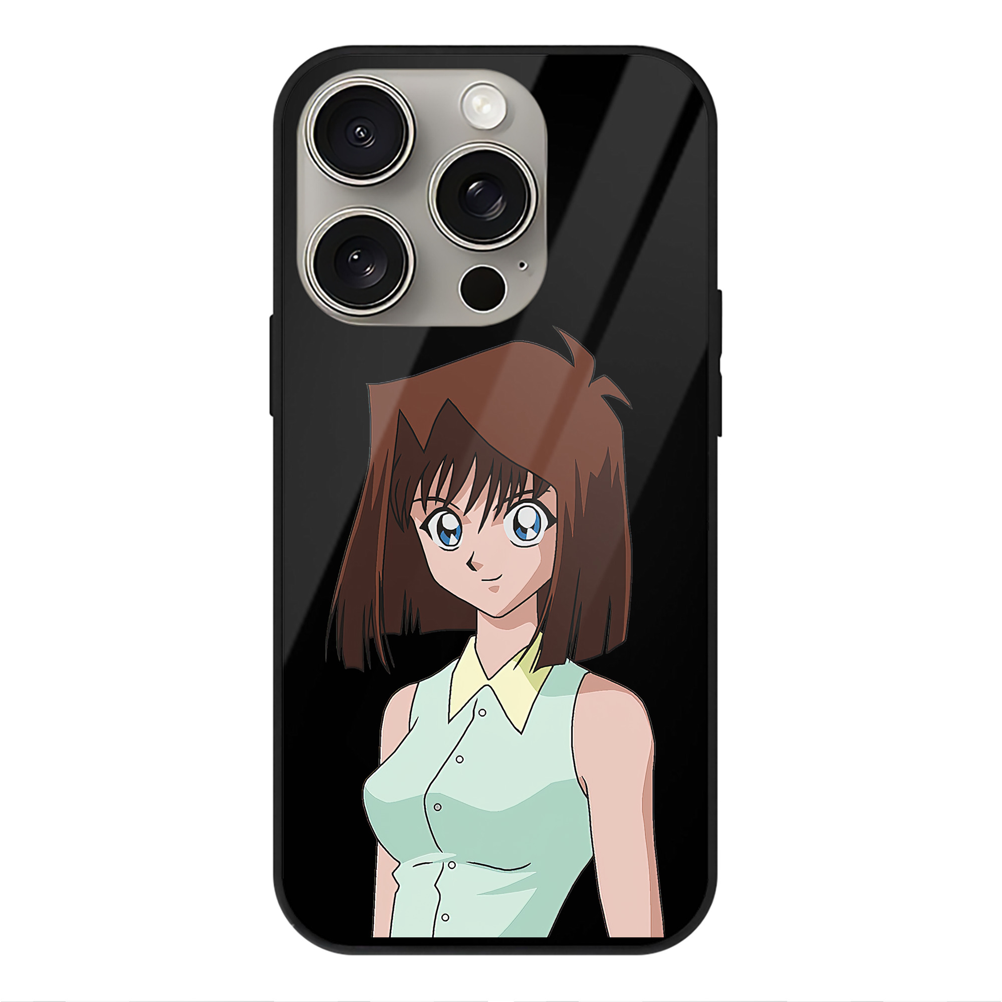 遊☆戯☆王 Yu-Gi-Oh! 【iPhone15Pro対応】スマホケース 耐衝撃＆黄変防止 背面ガラス