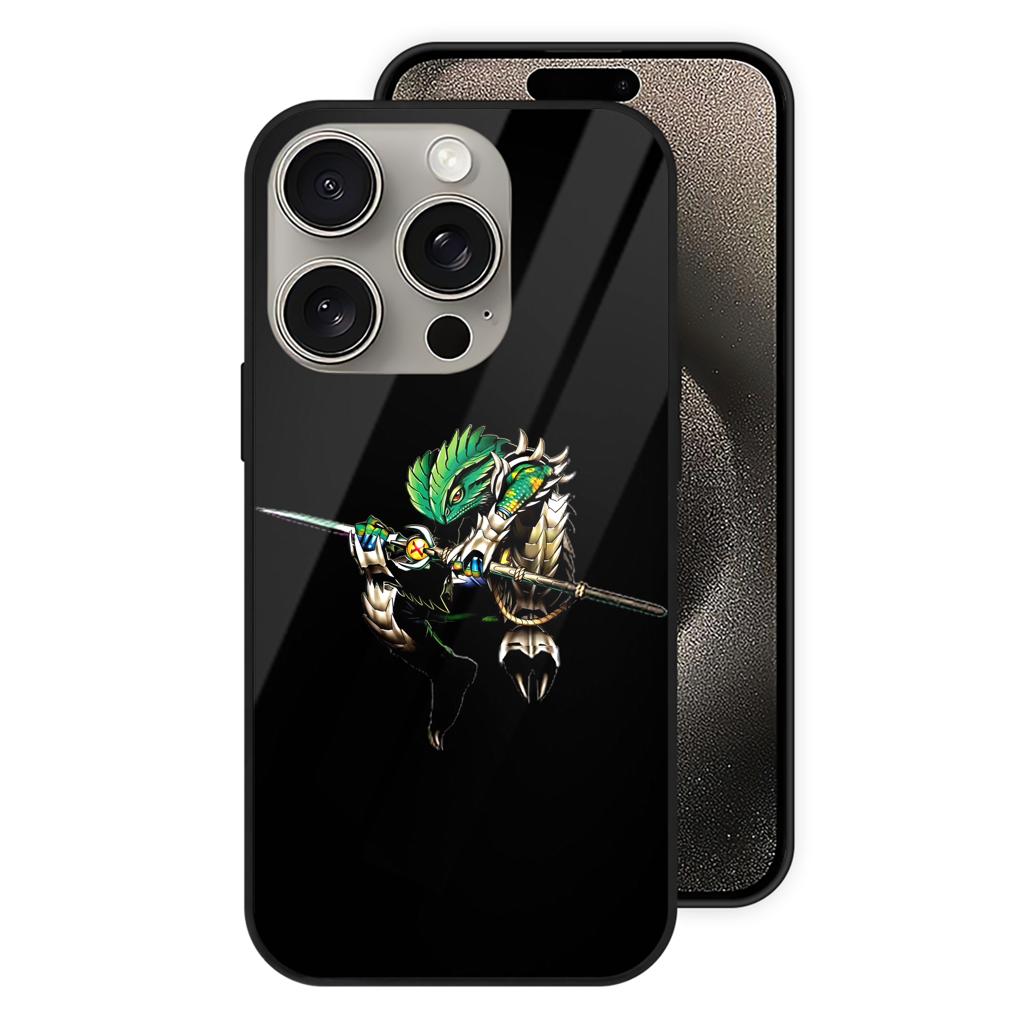 （画像用） 遊☆戯☆王 Yu-Gi-Oh! 【iPhone15Pro対応】スマホケース 耐衝撃＆黄変防止 背面ガラス