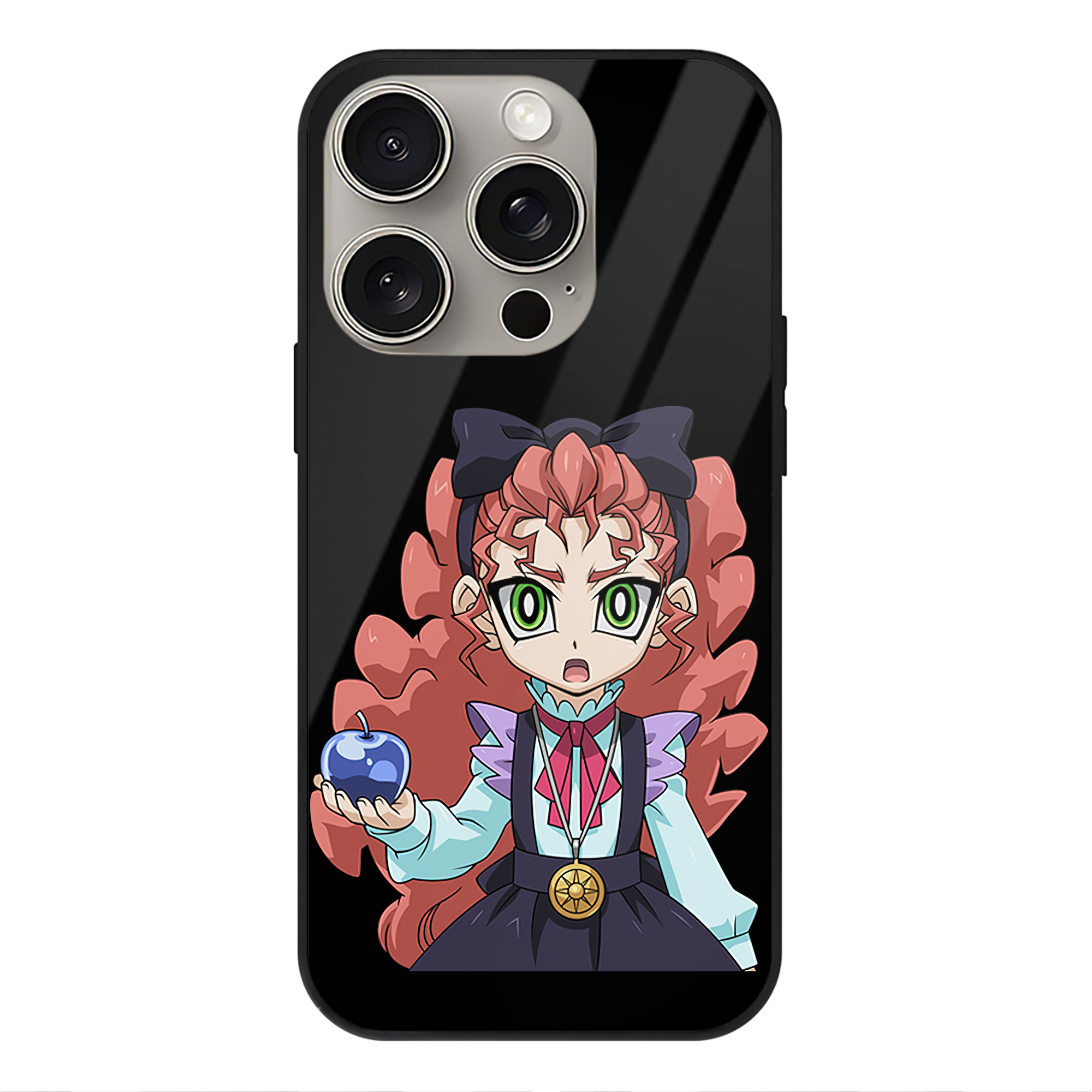 遊☆戯☆王 Yu-Gi-Oh! 【iPhone15Pro対応】スマホケース 耐衝撃＆黄変防止 背面ガラス