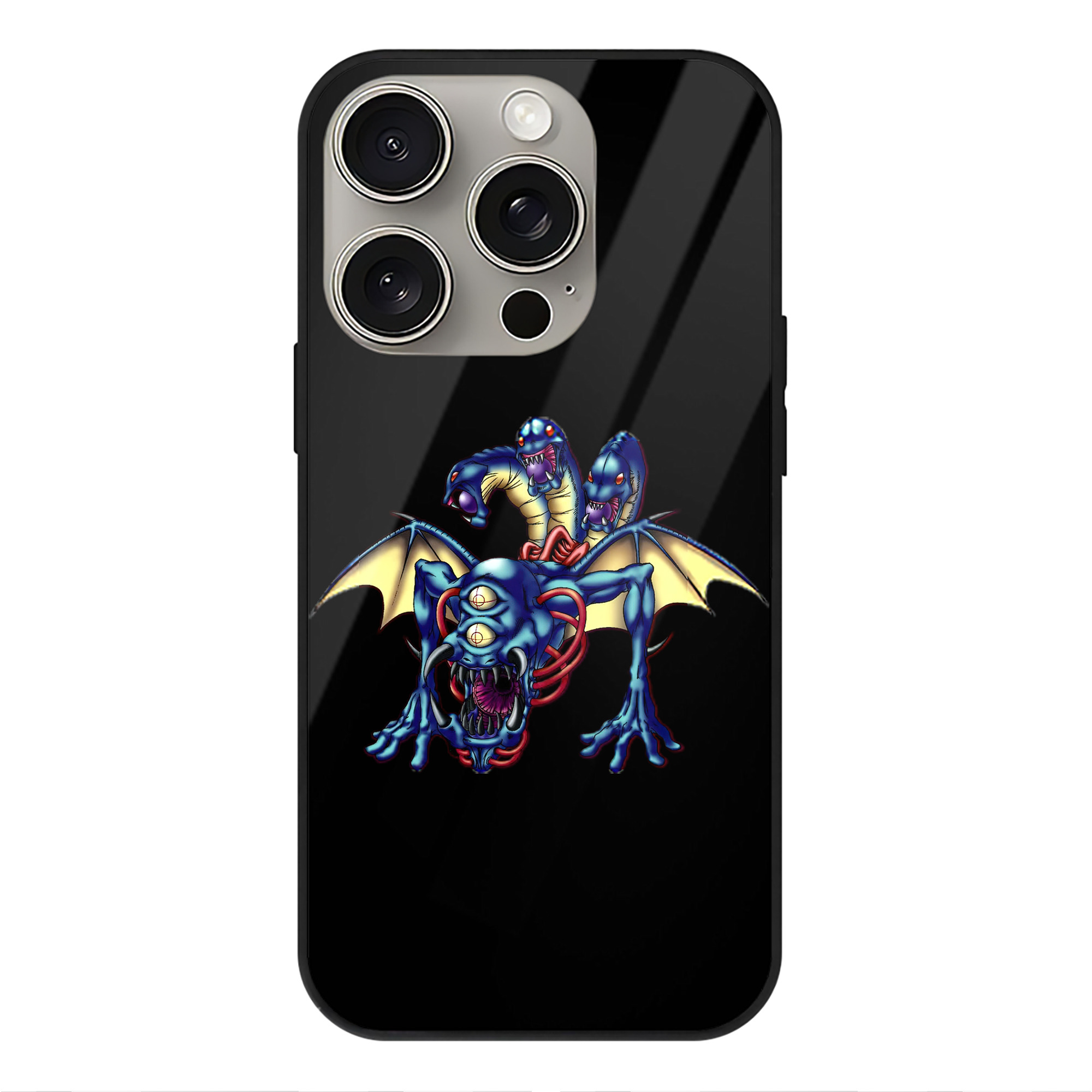 遊☆戯☆王 Yu-Gi-Oh! 【iPhone15Pro対応】スマホケース 耐衝撃＆黄変防止 背面ガラス