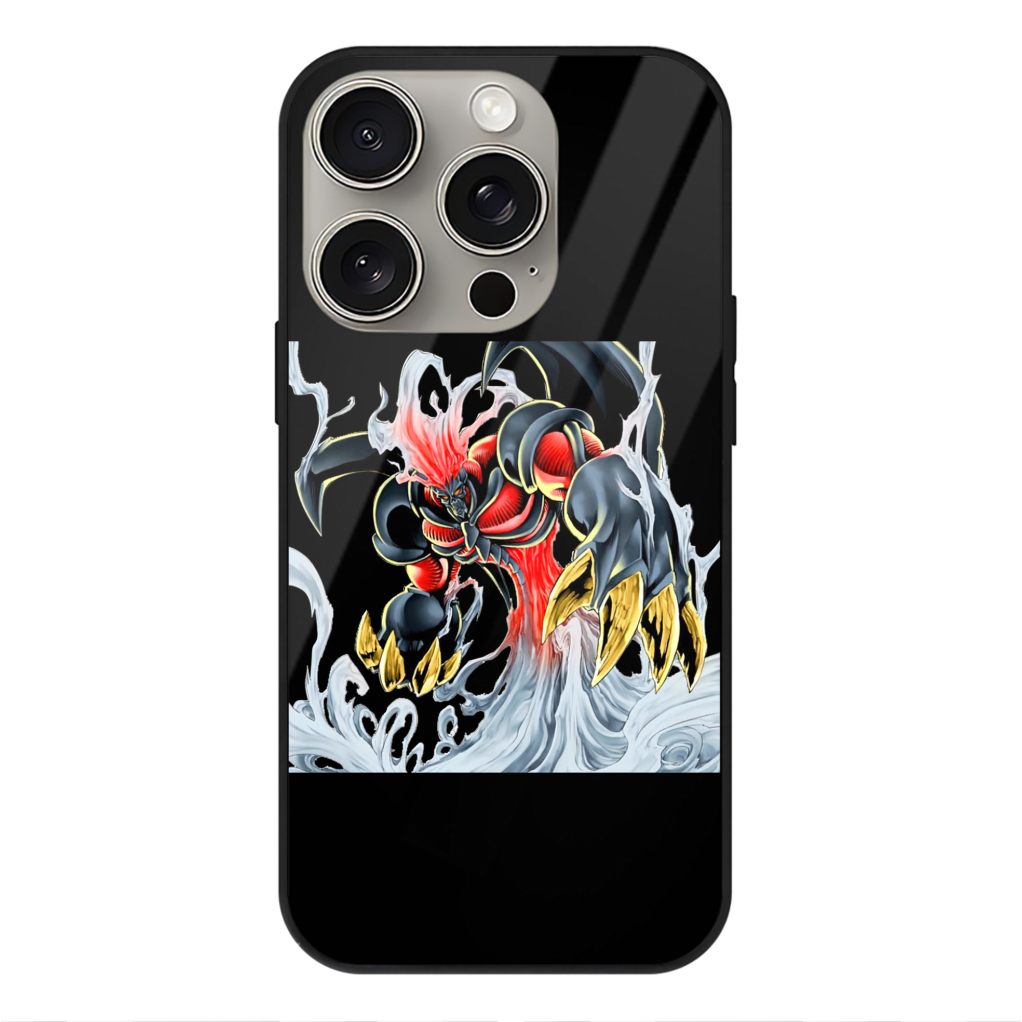 遊☆戯☆王 Yu-Gi-Oh! 【iPhone15Pro対応】スマホケース 耐衝撃＆黄変防止 背面ガラス