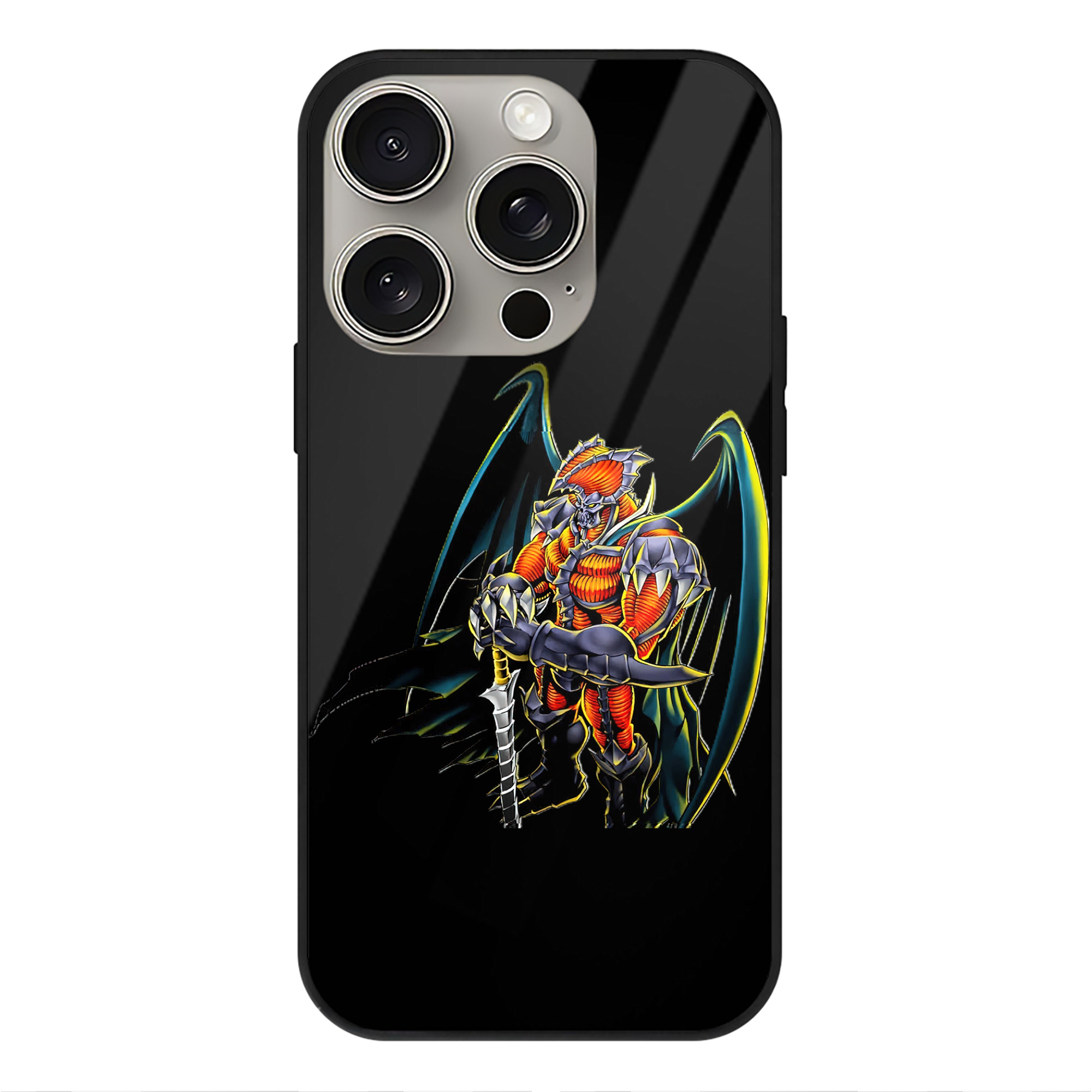遊☆戯☆王 Yu-Gi-Oh! 【iPhone15Pro対応】スマホケース 耐衝撃＆黄変防止 背面ガラス