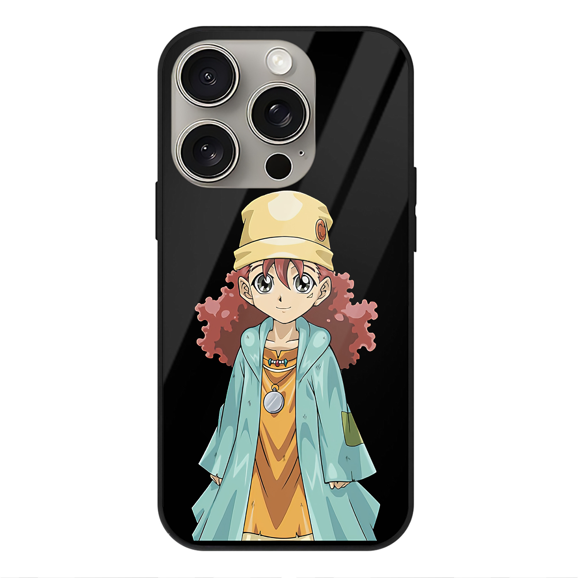 遊☆戯☆王 Yu-Gi-Oh! 【iPhone15Pro対応】スマホケース 耐衝撃＆黄変防止 背面ガラス