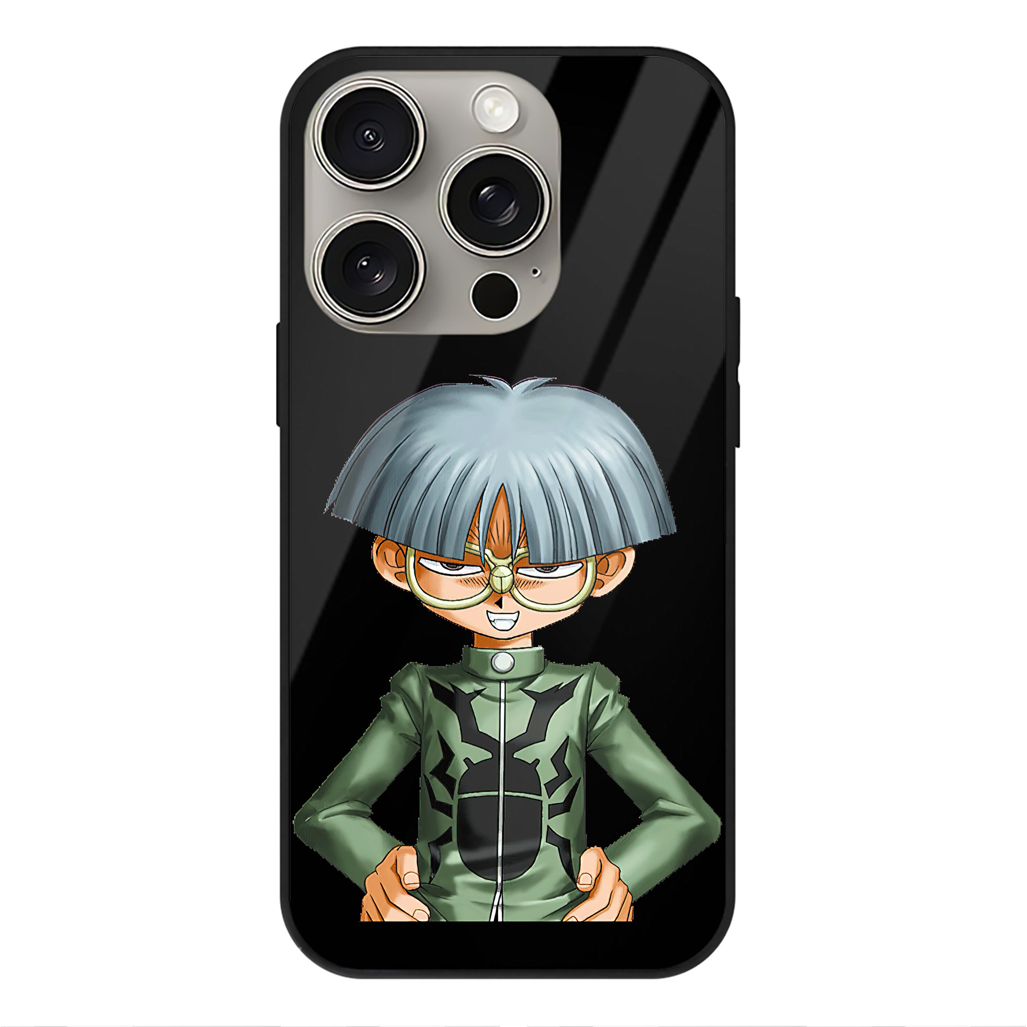 遊☆戯☆王 Yu-Gi-Oh! 【iPhone15Pro対応】スマホケース 耐衝撃＆黄変防止 背面ガラス