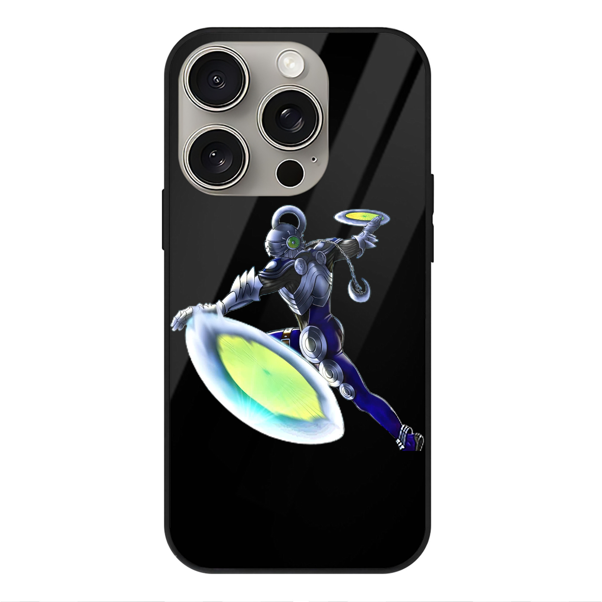 遊☆戯☆王 Yu-Gi-Oh! 【iPhone15Pro対応】スマホケース 耐衝撃＆黄変防止 背面ガラス