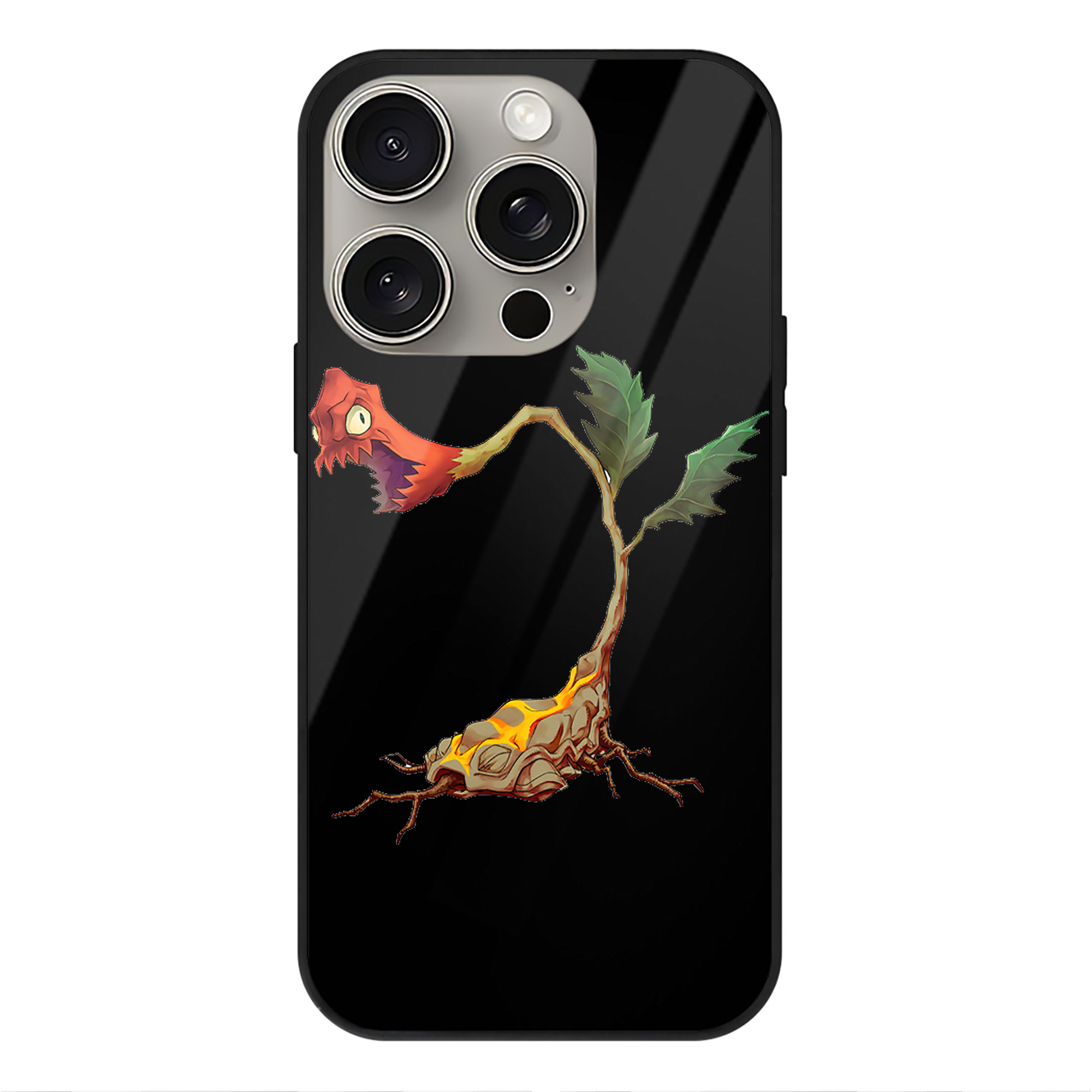 遊☆戯☆王 Yu-Gi-Oh! 【iPhone15Pro対応】スマホケース 耐衝撃＆黄変防止 背面ガラス