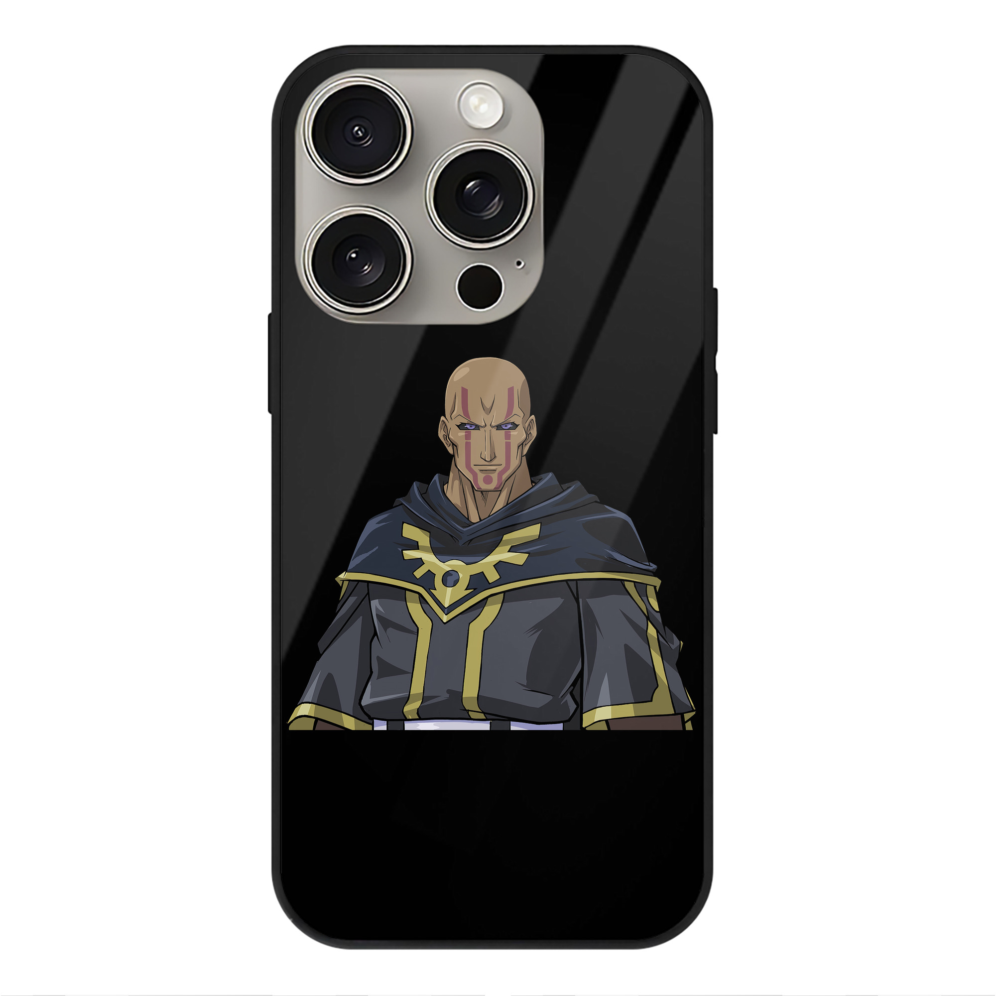 （画像用） 遊☆戯☆王 Yu-Gi-Oh! 【iPhone15Pro対応】スマホケース 耐衝撃＆黄変防止 背面ガラス
