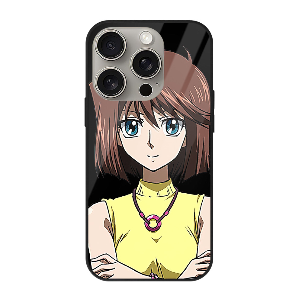 遊☆戯☆王 Yu-Gi-Oh! 【iPhone15Pro対応】スマホケース 耐衝撃＆黄変防止 背面ガラス