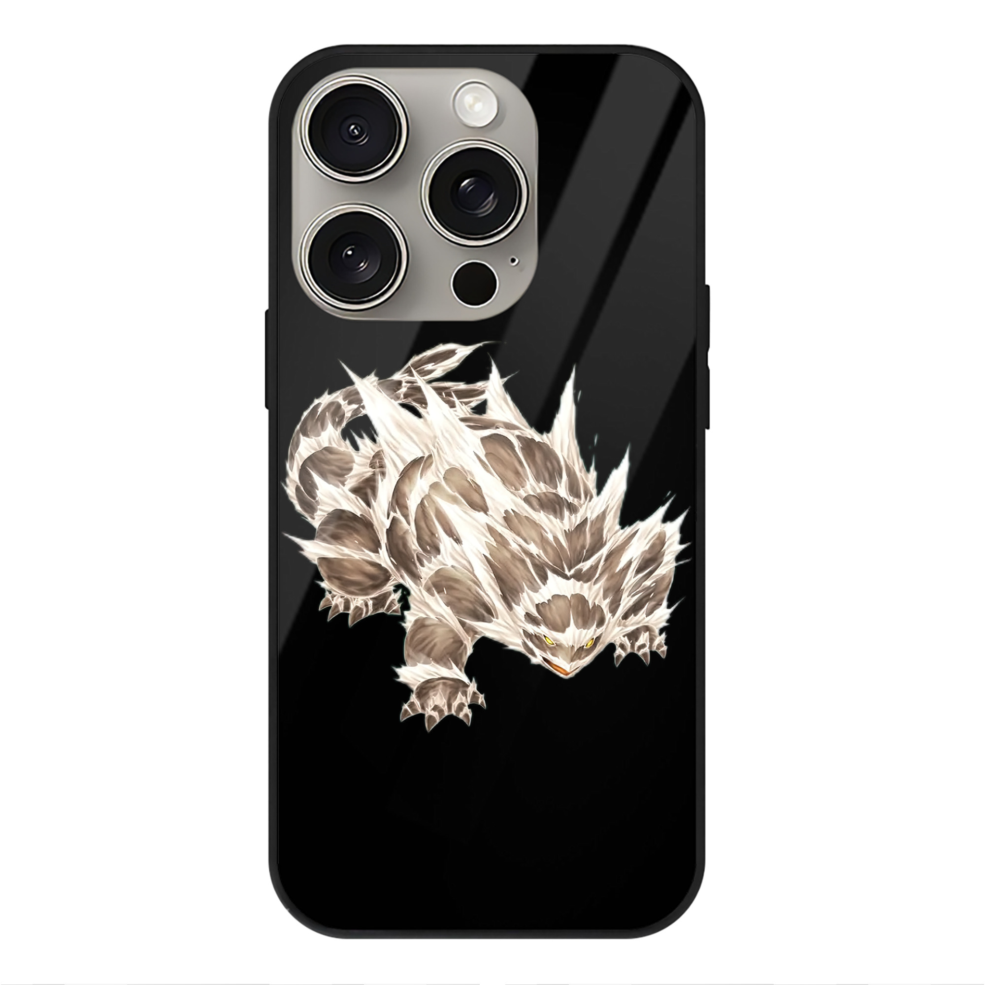 （画像用） 遊☆戯☆王 Yu-Gi-Oh! 【iPhone15Pro対応】スマホケース 耐衝撃＆黄変防止 背面ガラス