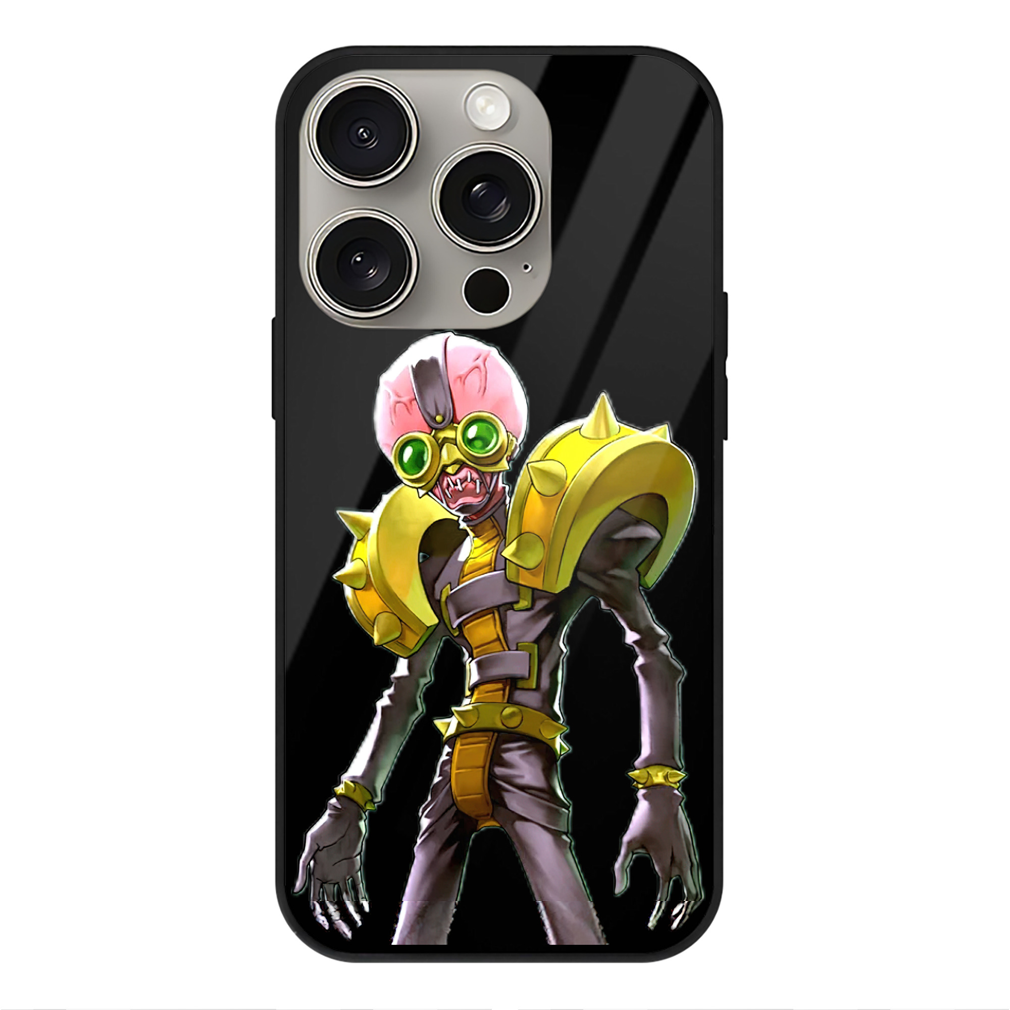（画像用） 遊☆戯☆王 Yu-Gi-Oh! 【iPhone15Pro対応】スマホケース 耐衝撃＆黄変防止 背面ガラス