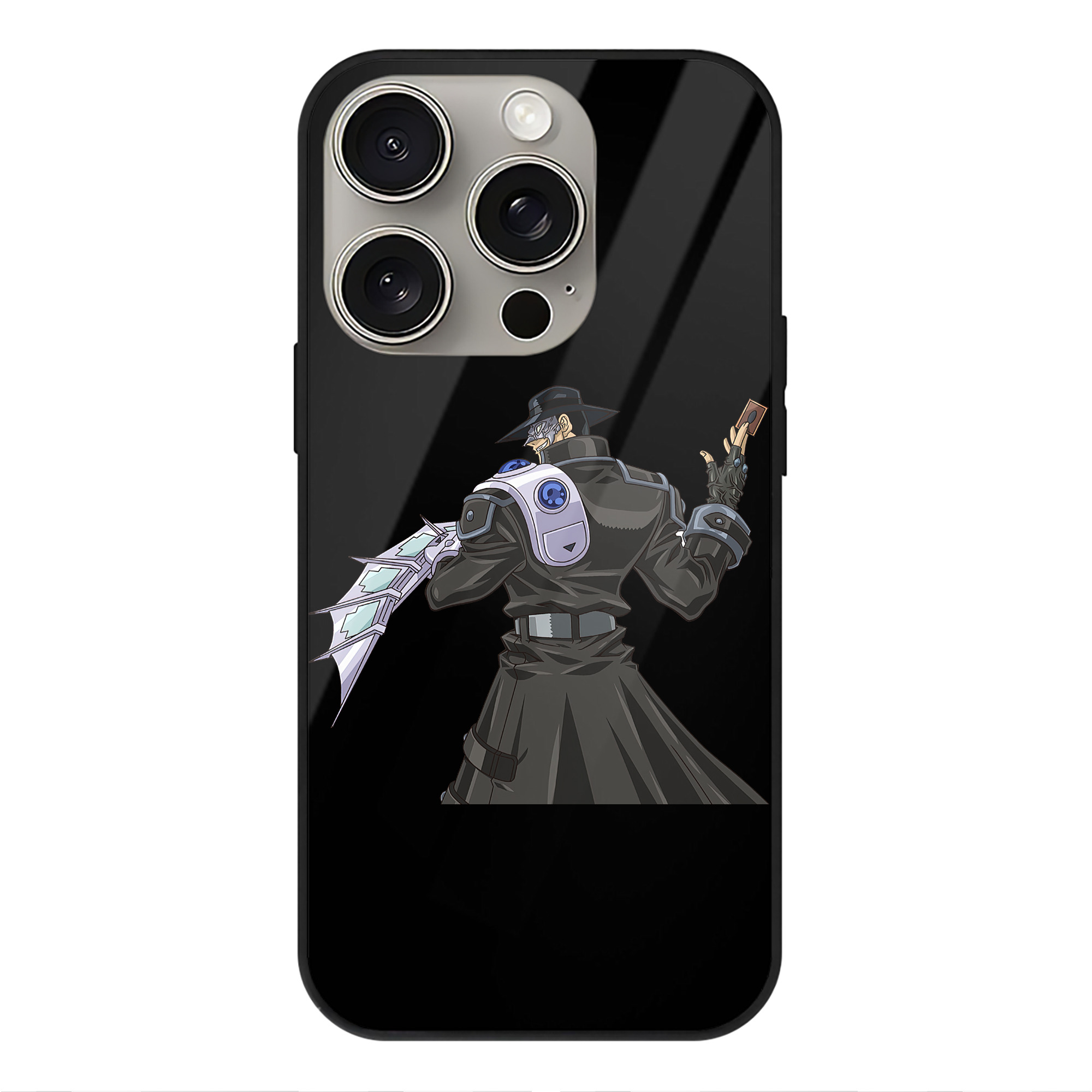 遊☆戯☆王 Yu-Gi-Oh! 【iPhone15Pro対応】スマホケース 耐衝撃＆黄変防止 背面ガラス