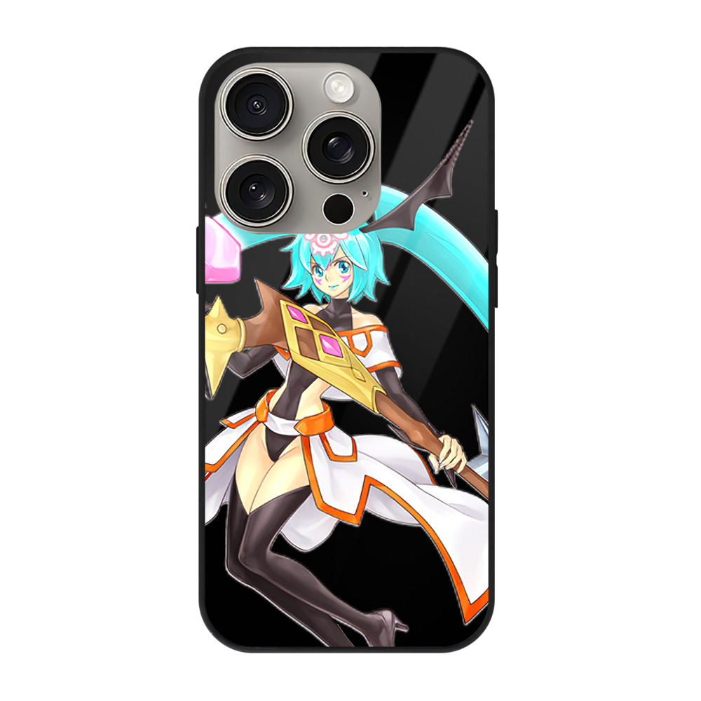 遊☆戯☆王 Yu-Gi-Oh! 【iPhone15Pro対応】スマホケース 耐衝撃＆黄変防止 背面ガラス