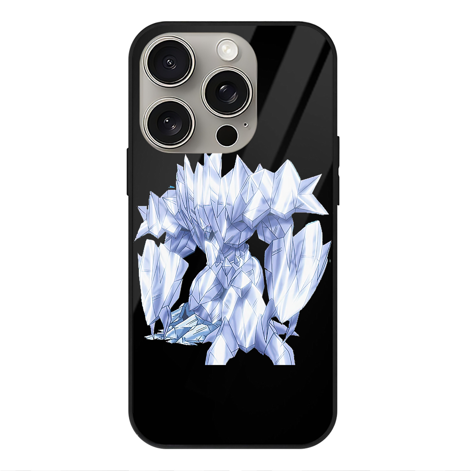 遊☆戯☆王 Yu-Gi-Oh! 【iPhone15Pro対応】スマホケース 耐衝撃＆黄変防止 背面ガラス