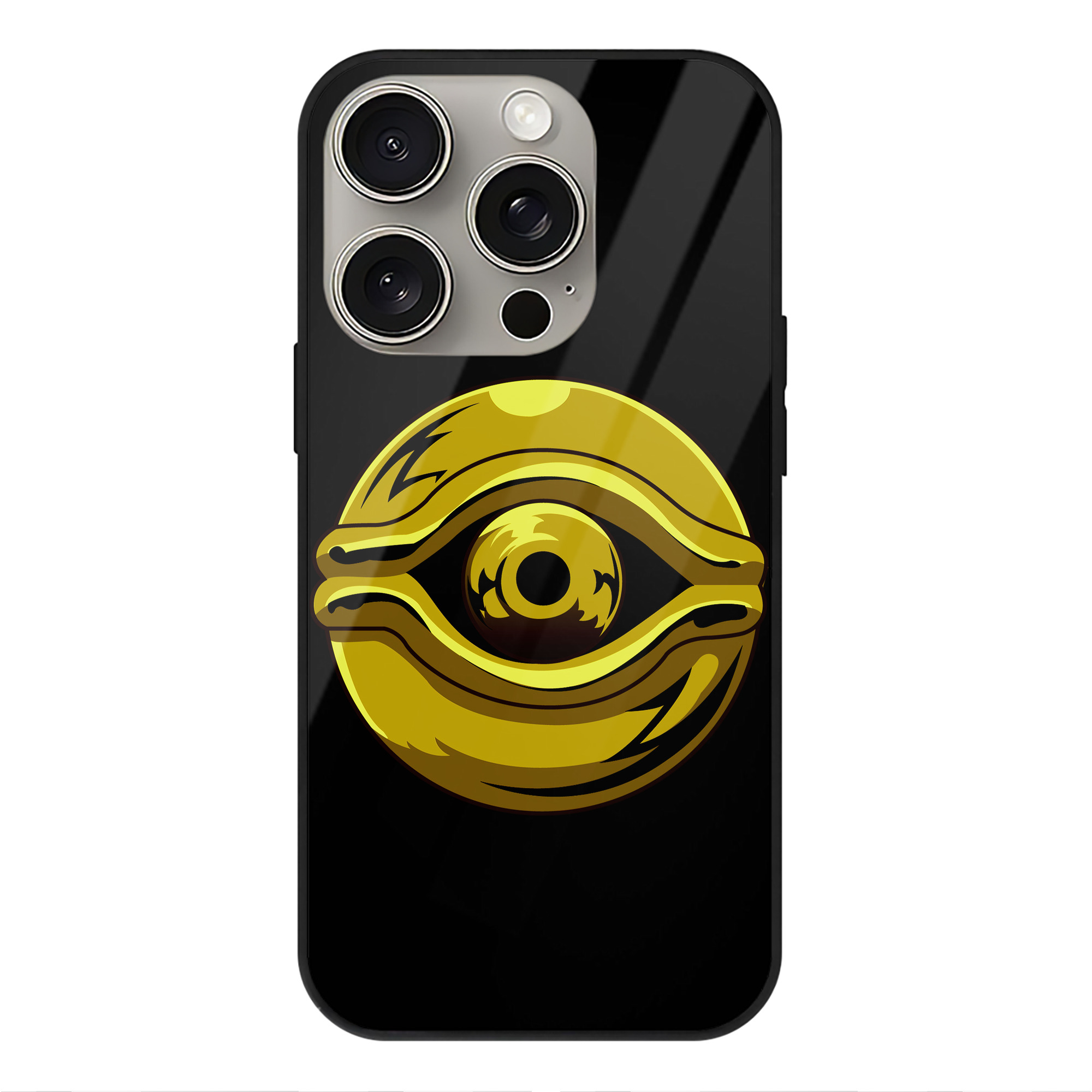 遊☆戯☆王 Yu-Gi-Oh! 【iPhone15Pro対応】スマホケース 耐衝撃＆黄変防止 背面ガラス