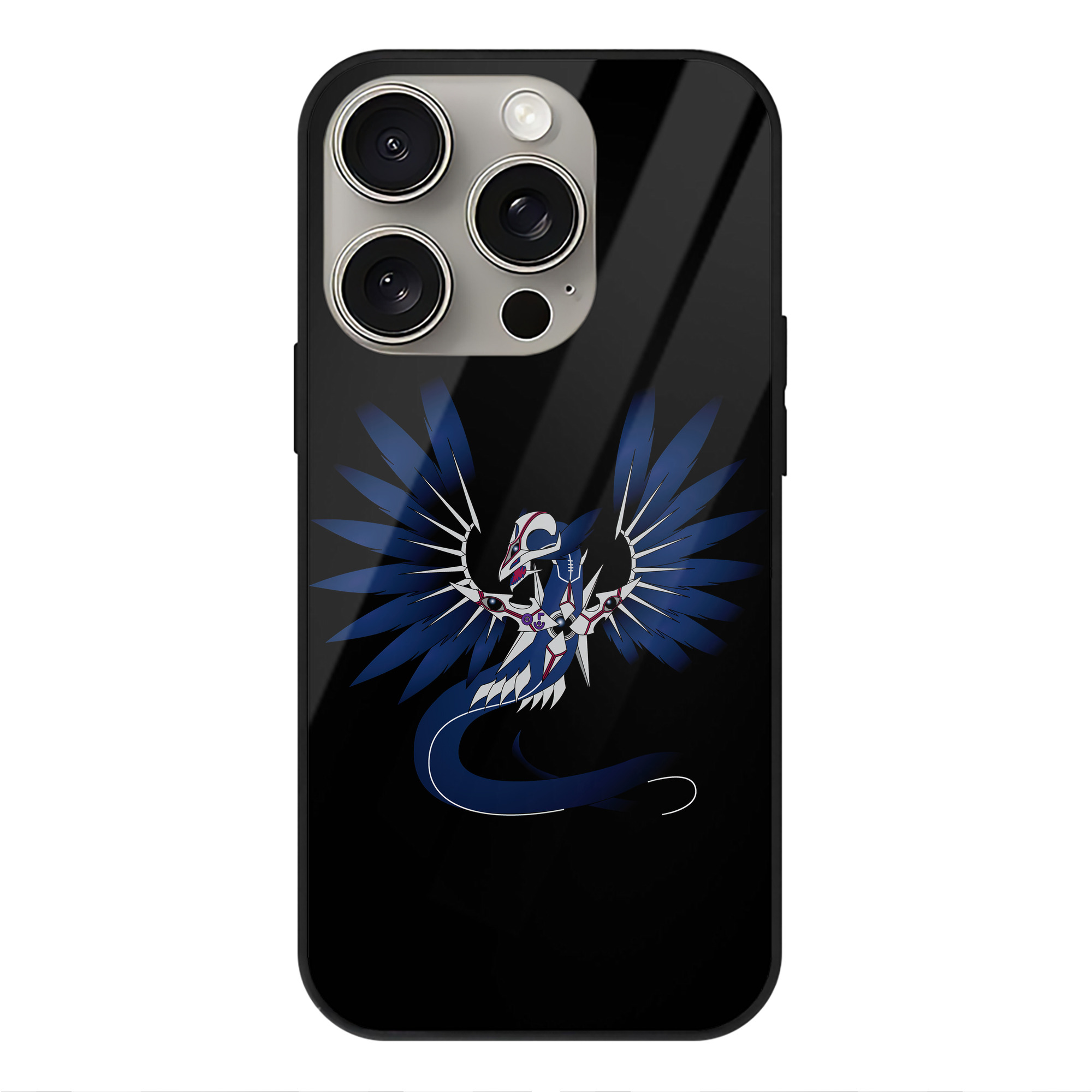 遊☆戯☆王 Yu-Gi-Oh! 【iPhone15Pro対応】スマホケース 耐衝撃＆黄変防止 背面ガラス