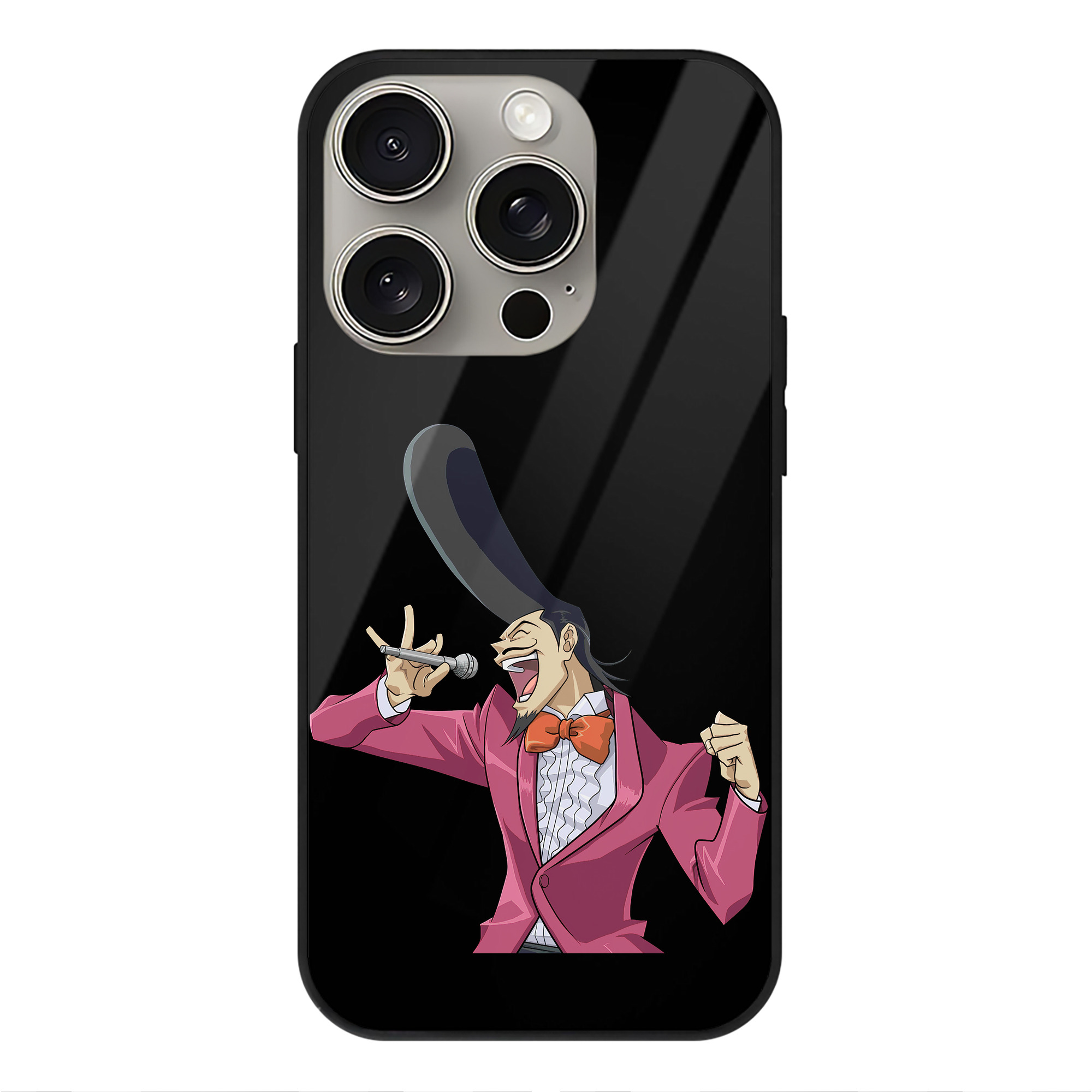 遊☆戯☆王 Yu-Gi-Oh! 【iPhone15Pro対応】スマホケース 耐衝撃＆黄変防止 背面ガラス