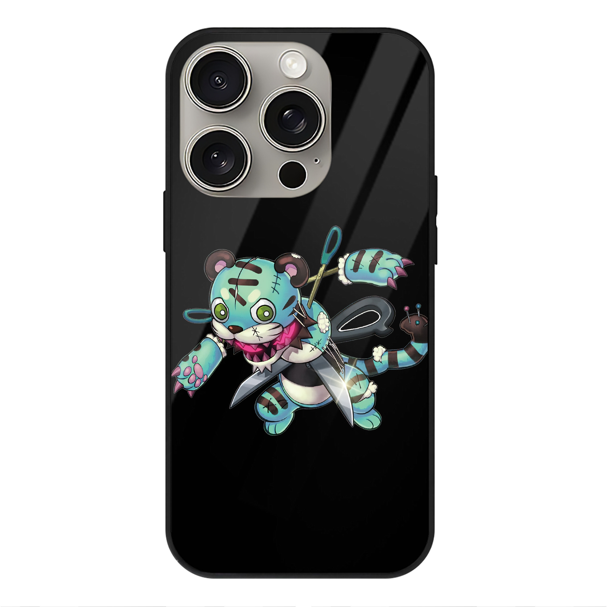 （画像用） 遊☆戯☆王 Yu-Gi-Oh! 【iPhone15Pro対応】スマホケース 耐衝撃＆黄変防止 背面ガラス