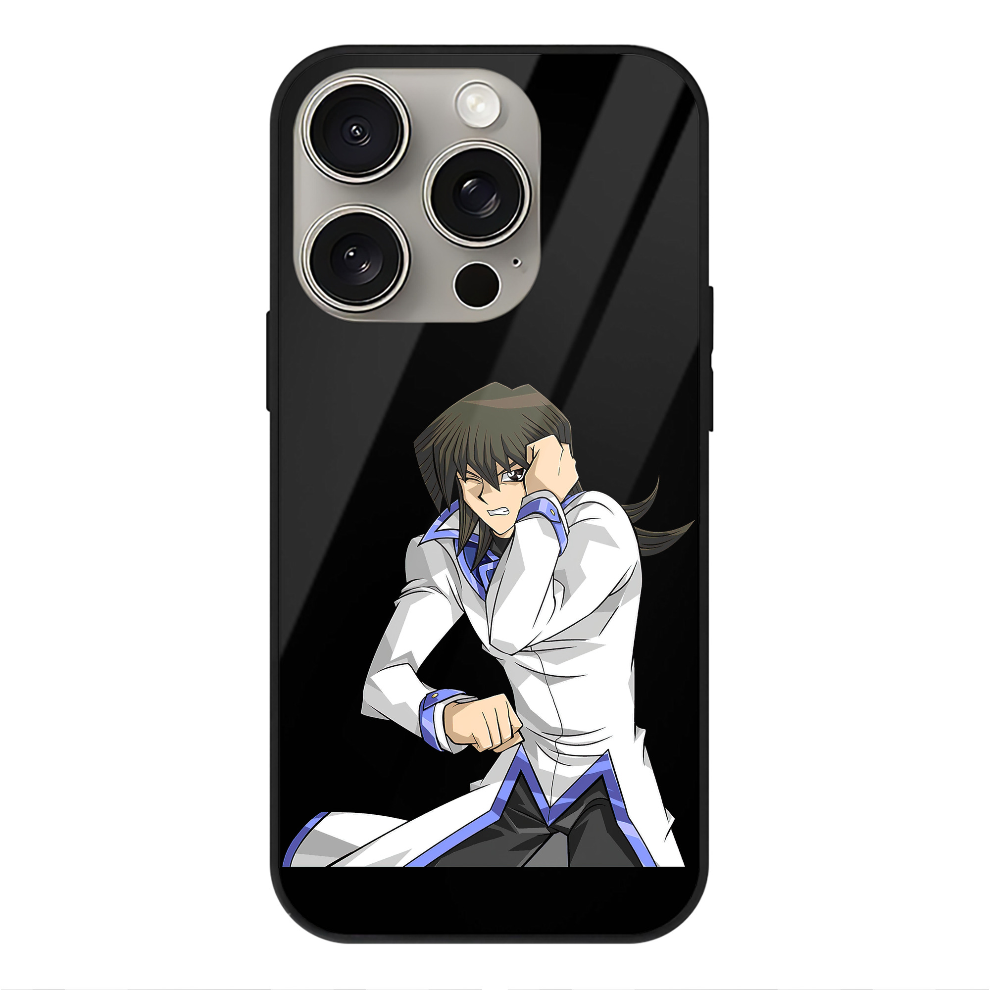 遊☆戯☆王 Yu-Gi-Oh! 【iPhone15Pro対応】スマホケース 耐衝撃＆黄変防止 背面ガラス