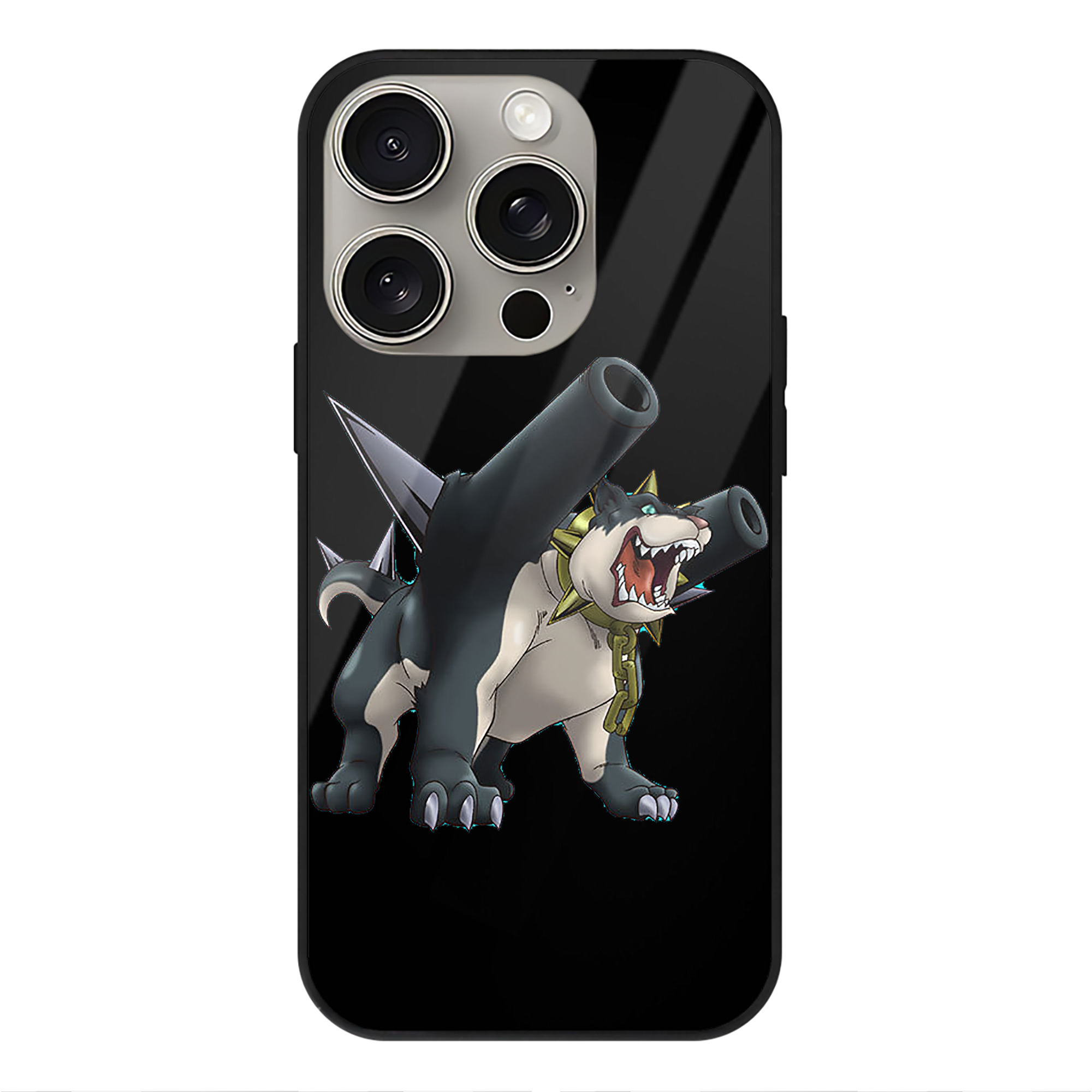 遊☆戯☆王 Yu-Gi-Oh! 【iPhone15Pro対応】スマホケース 耐衝撃＆黄変防止 背面ガラス