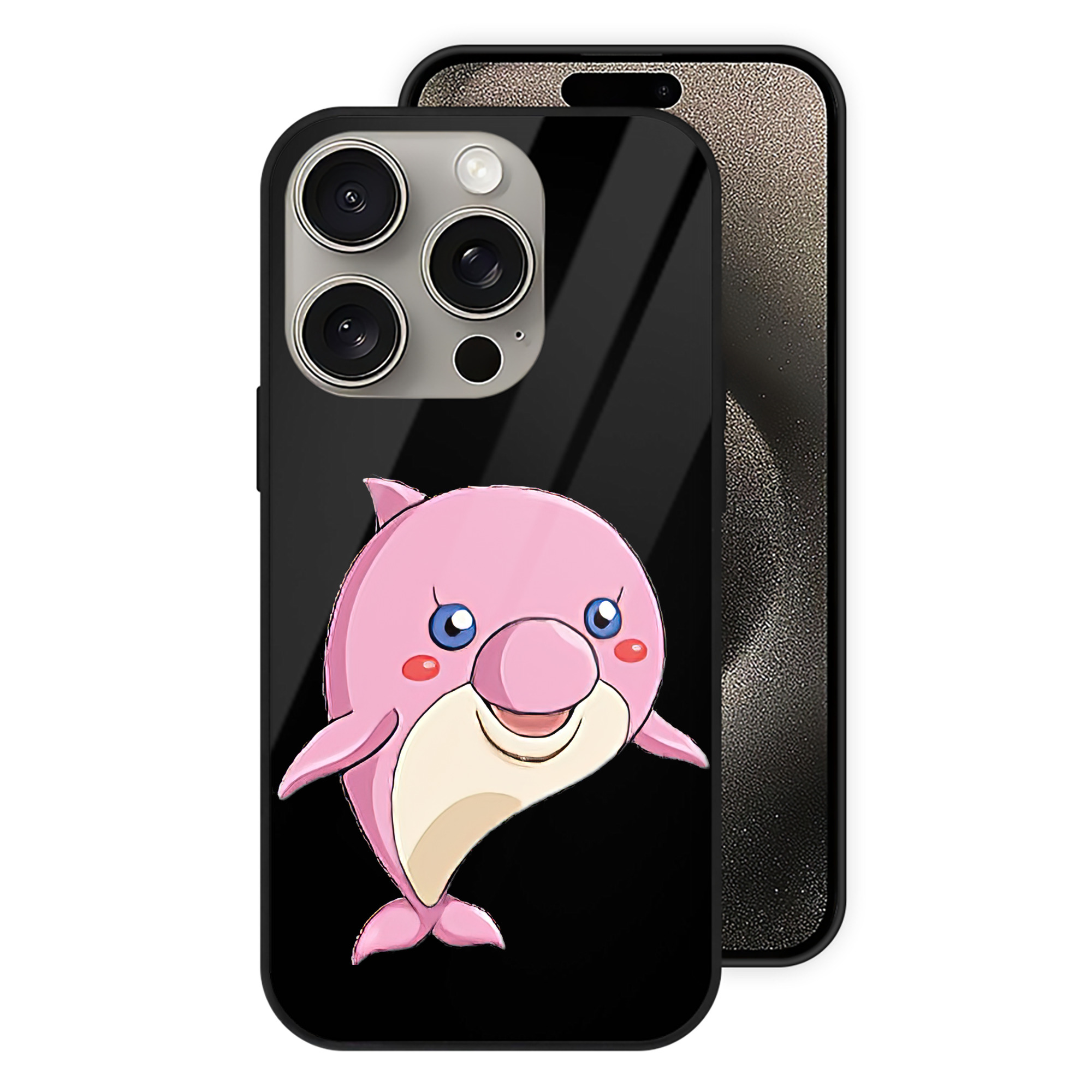 （画像用） 遊☆戯☆王 Yu-Gi-Oh! 【iPhone15Pro対応】スマホケース 耐衝撃＆黄変防止 背面ガラス
