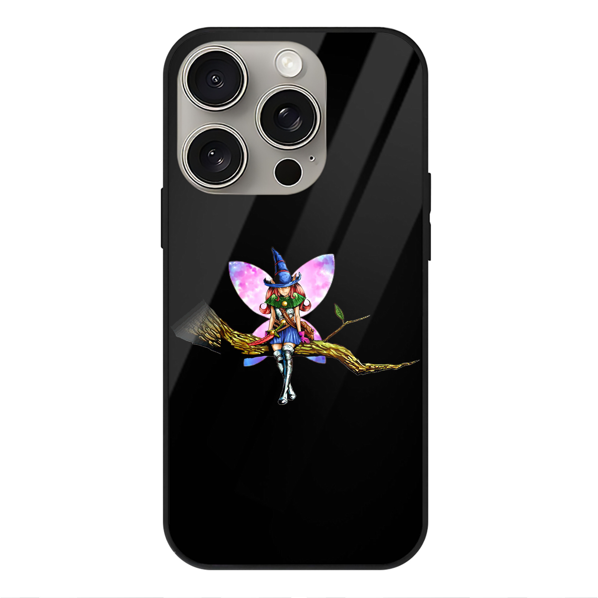 遊☆戯☆王 Yu-Gi-Oh! 【iPhone15Pro対応】スマホケース 耐衝撃＆黄変防止 背面ガラス