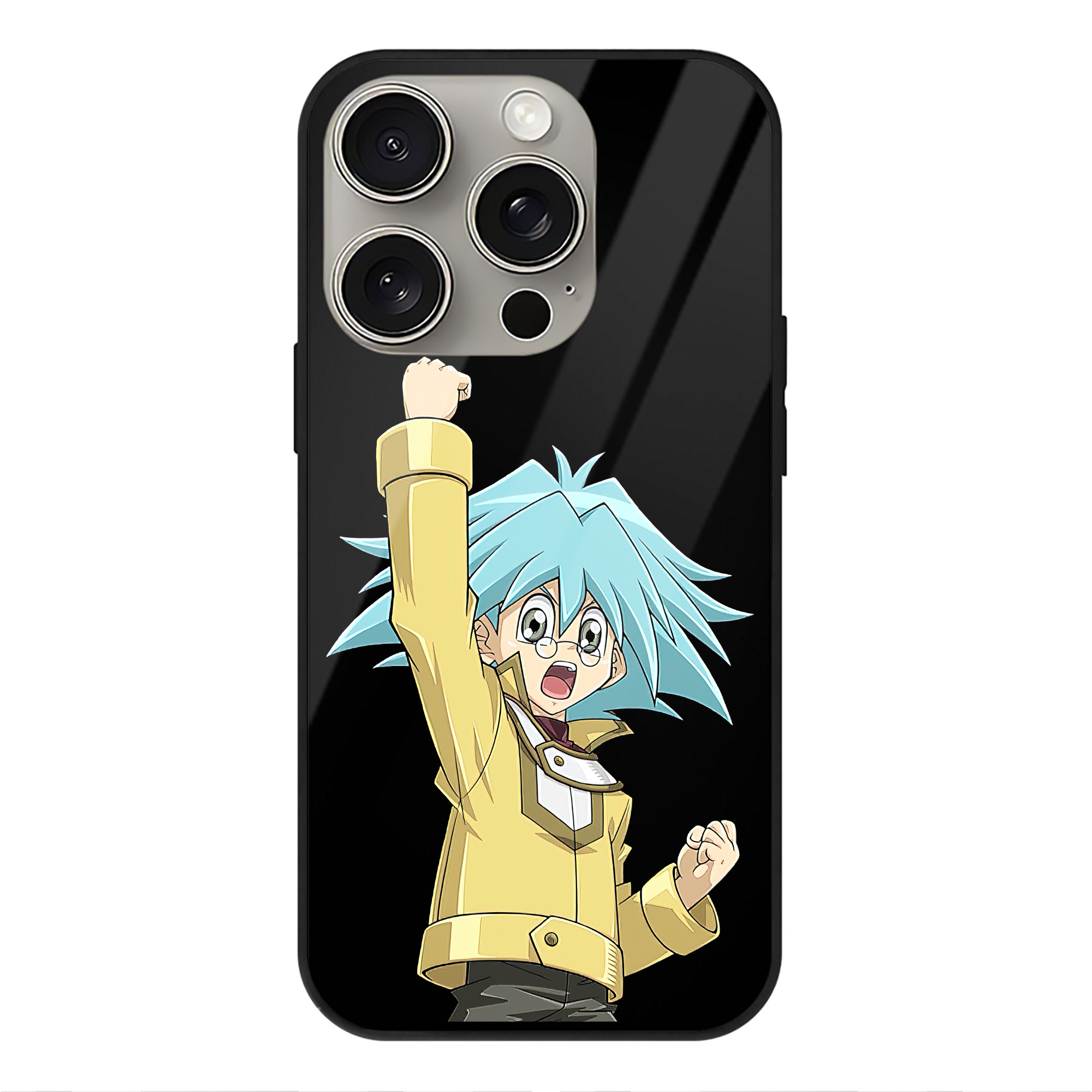 遊☆戯☆王 Yu-Gi-Oh! 【iPhone15Pro対応】スマホケース 耐衝撃＆黄変防止 背面ガラス