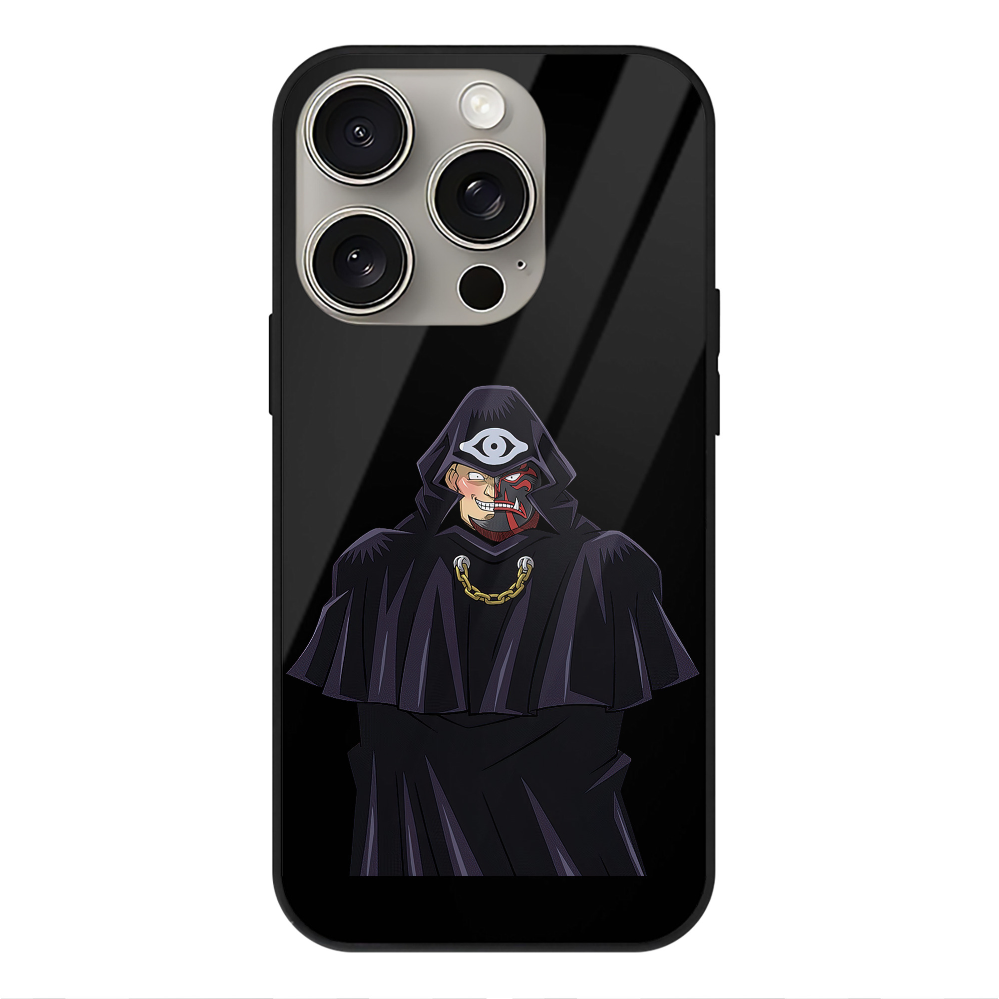 遊☆戯☆王 Yu-Gi-Oh! 【iPhone15Pro対応】スマホケース 耐衝撃＆黄変防止 背面ガラス