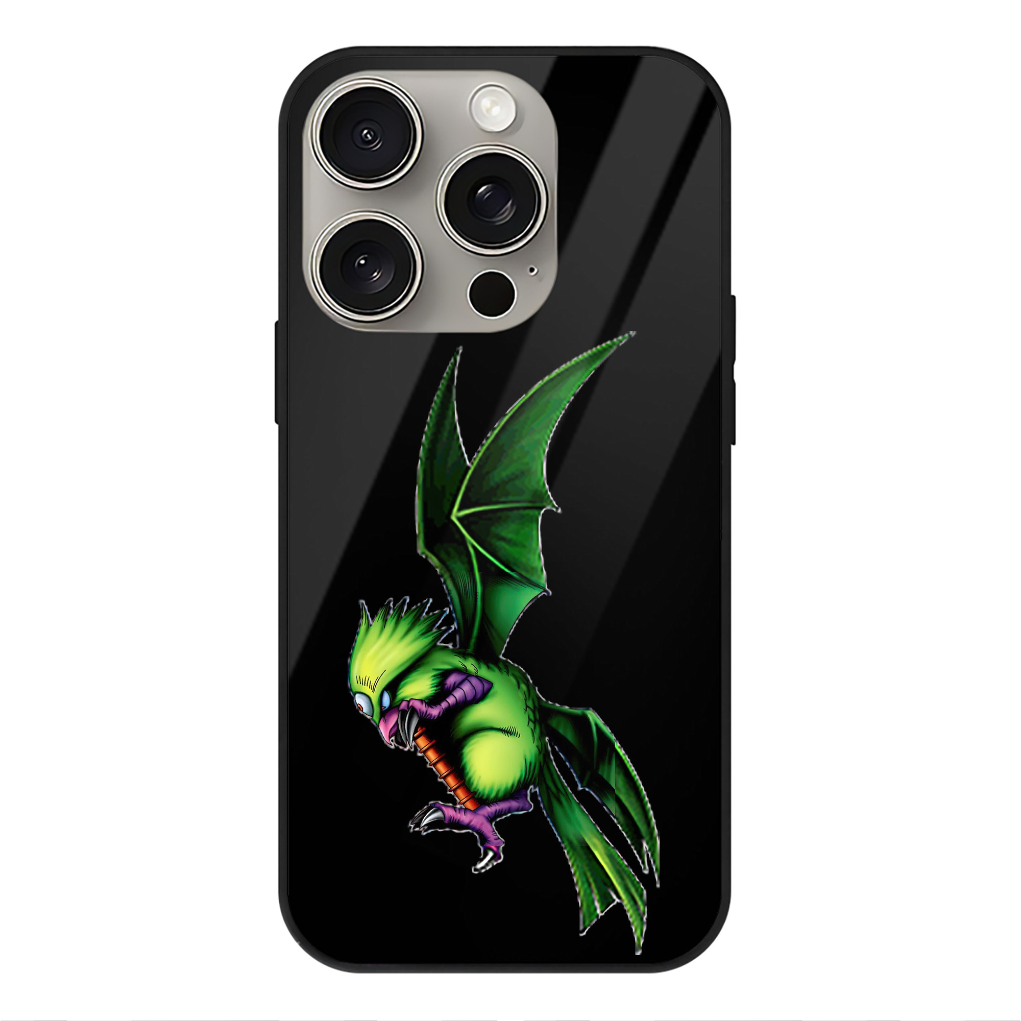 （画像用） 遊☆戯☆王 Yu-Gi-Oh! 【iPhone15Pro対応】スマホケース 耐衝撃＆黄変防止 背面ガラス