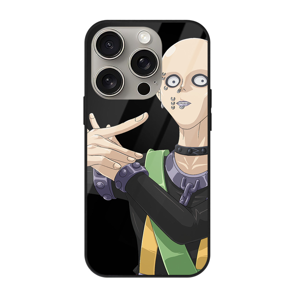 遊☆戯☆王 Yu-Gi-Oh! 【iPhone15Pro対応】スマホケース 耐衝撃＆黄変防止 背面ガラス