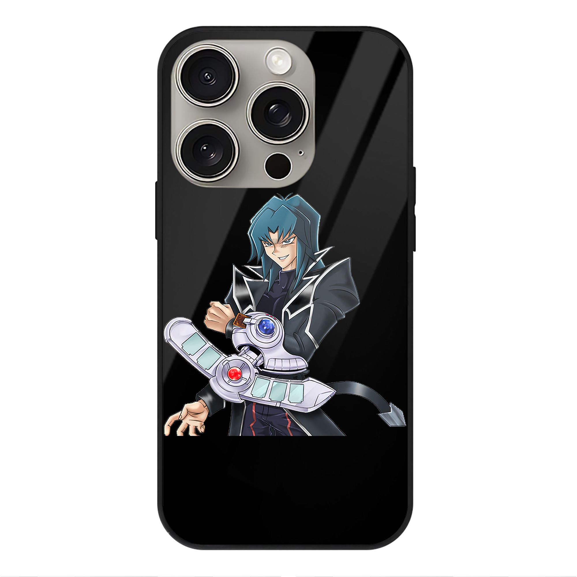 遊☆戯☆王 Yu-Gi-Oh! 【iPhone15Pro対応】スマホケース 耐衝撃＆黄変防止 背面ガラス