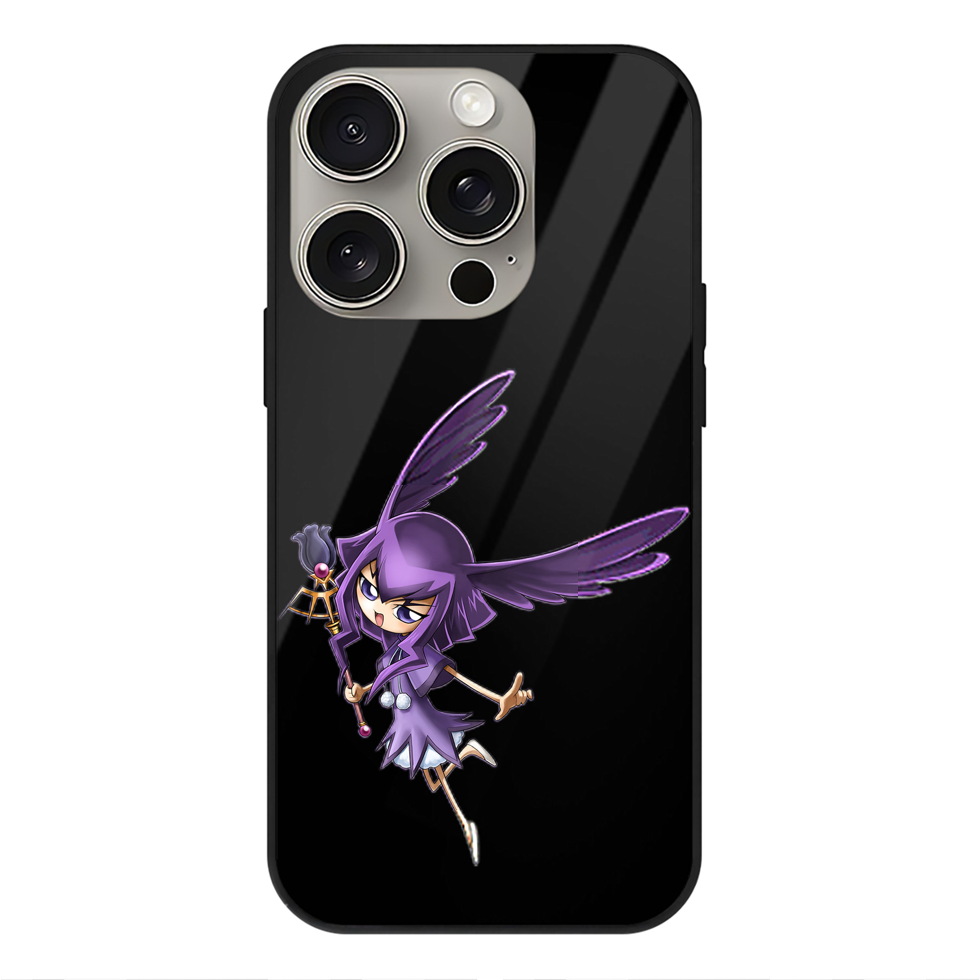 遊☆戯☆王 Yu-Gi-Oh! 【iPhone15Pro対応】スマホケース 耐衝撃＆黄変防止 背面ガラス