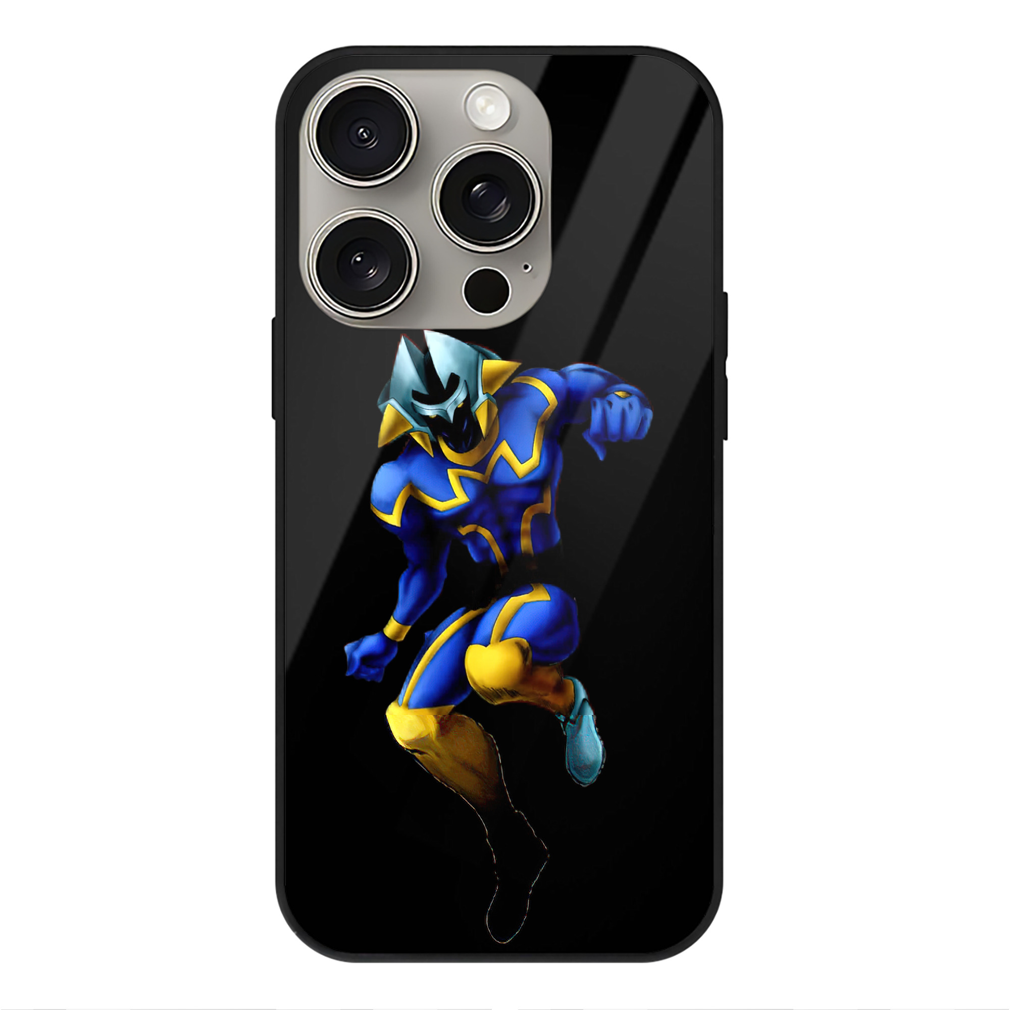 遊☆戯☆王 Yu-Gi-Oh! 【iPhone15Pro対応】スマホケース 耐衝撃＆黄変防止 背面ガラス