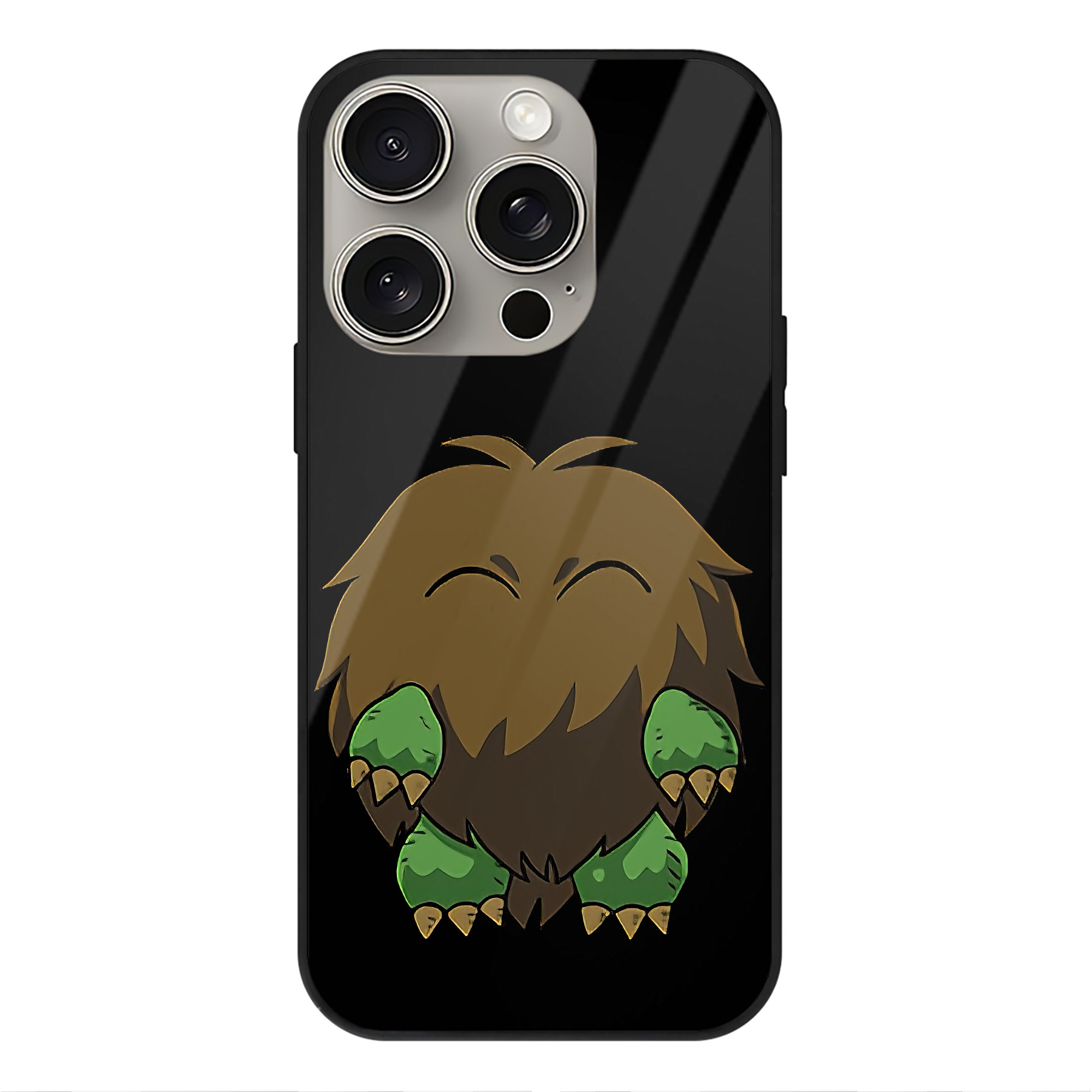 遊☆戯☆王 Yu-Gi-Oh! 【iPhone15Pro対応】スマホケース 耐衝撃＆黄変防止 背面ガラス